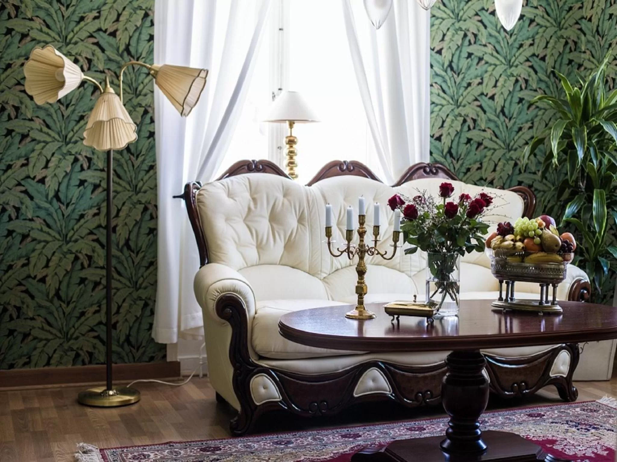 Seating area in Hotell Läckö