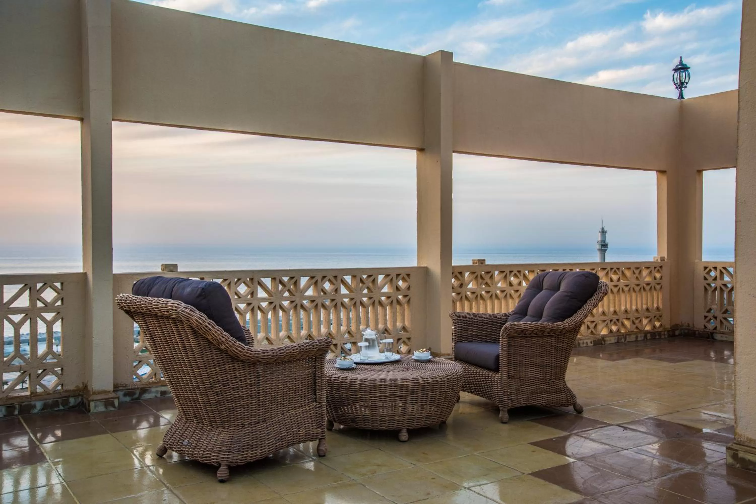 Balcony/Terrace in Bella Riva Hotel