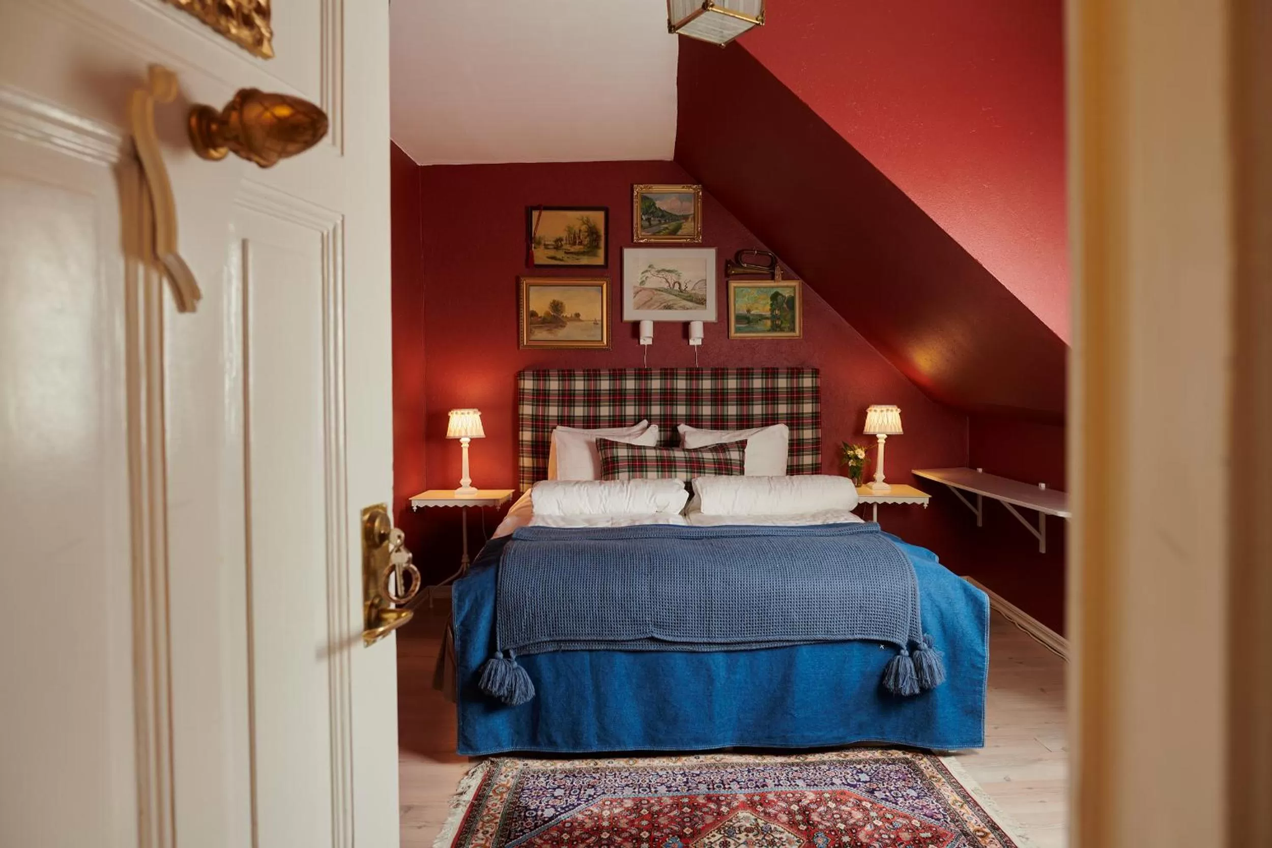 Bed in Hotell Bäckagården