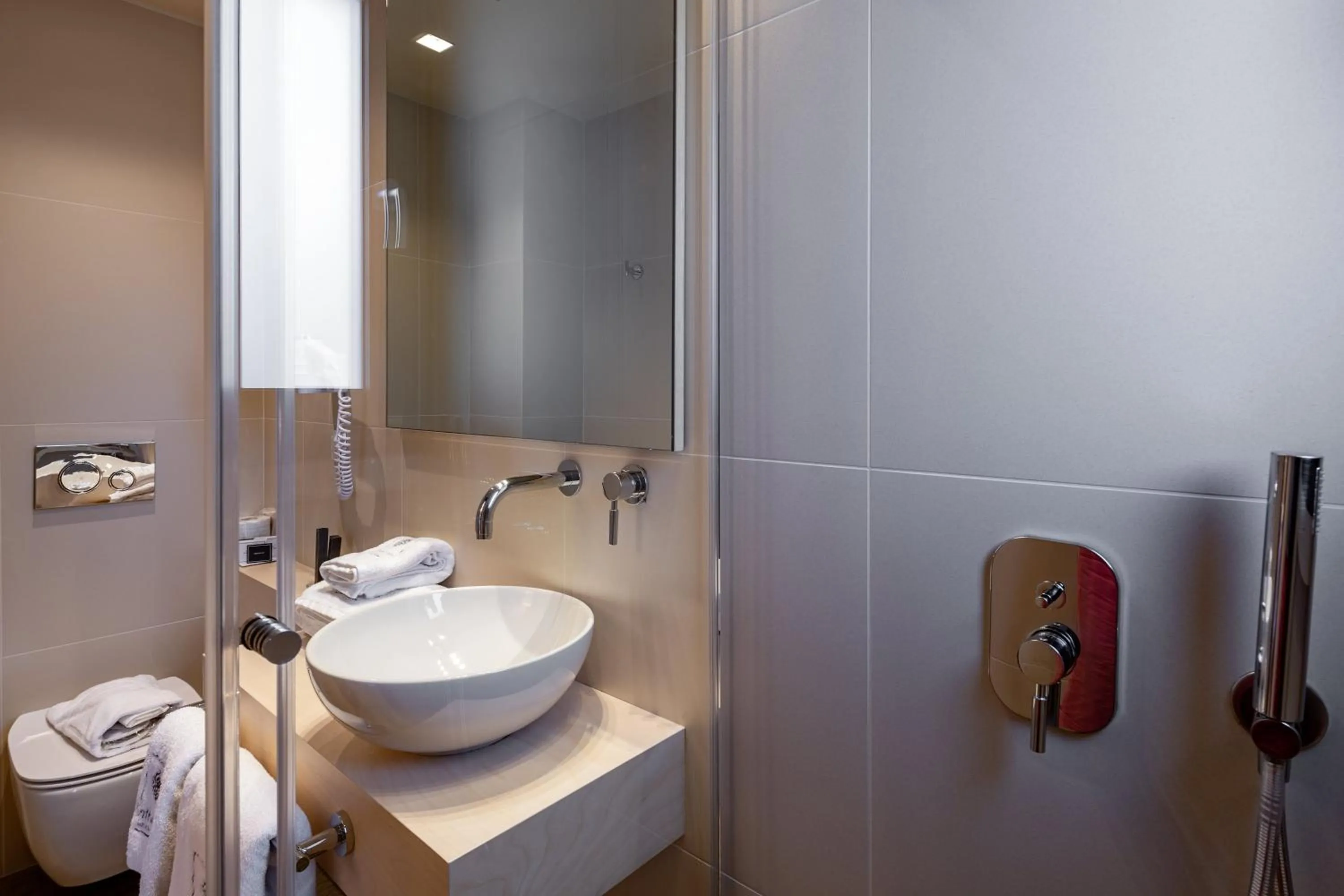 Shower in Anthemion Suites and Villas