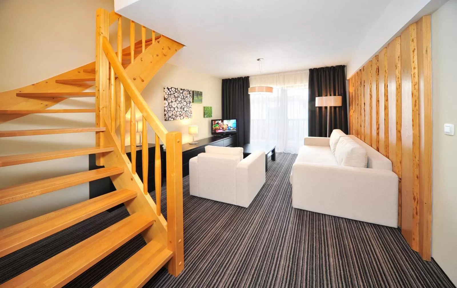 Living room in Via Jasna Wellness Apartments