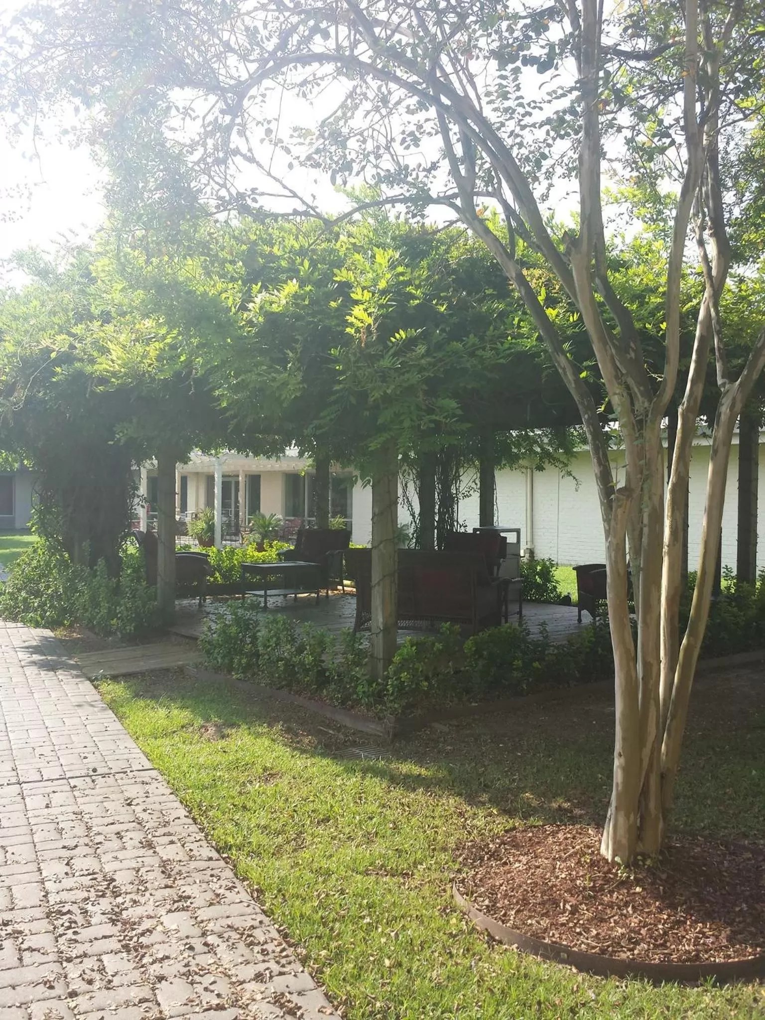 Patio in Ramada by Wyndham New Iberia