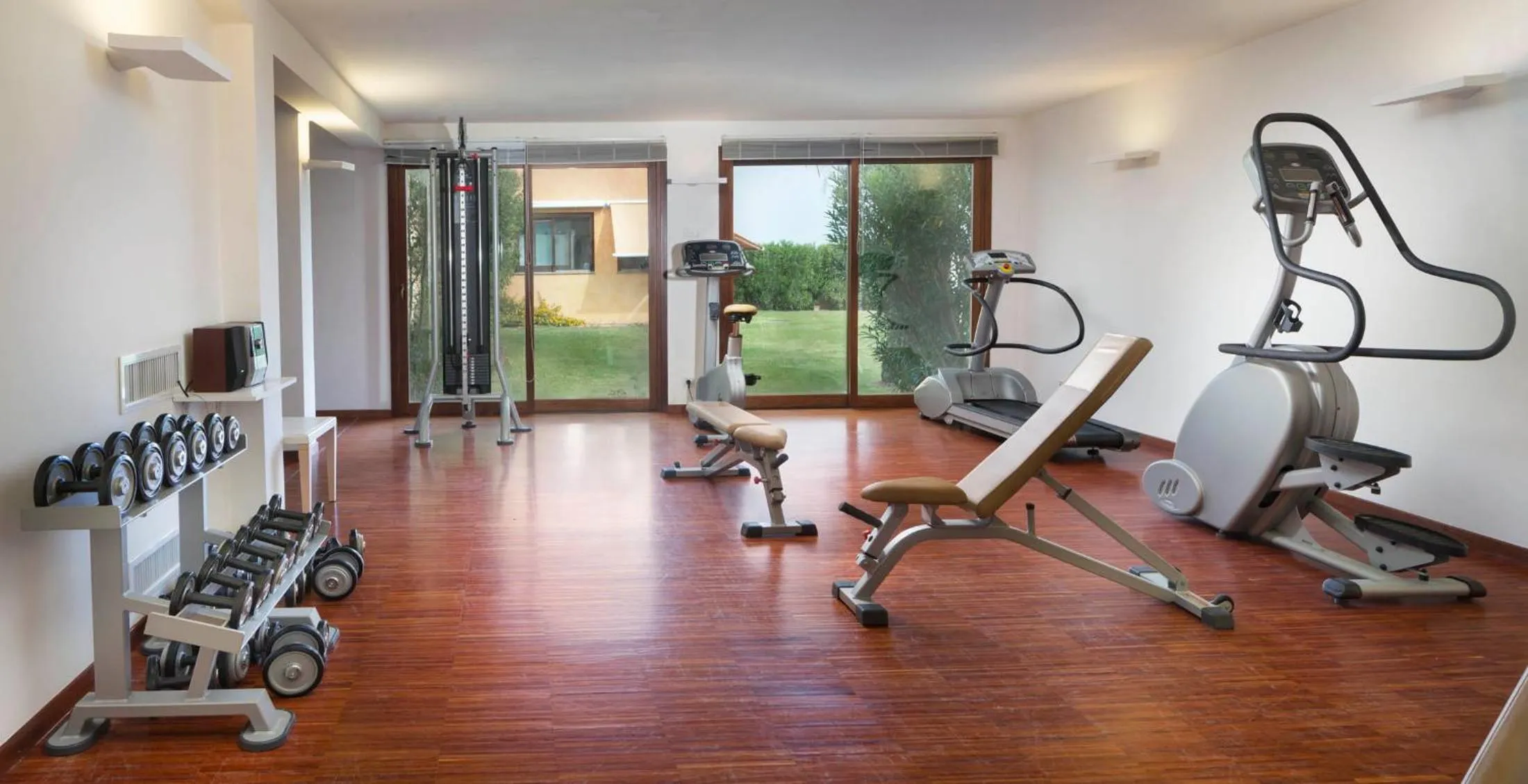 Fitness centre/facilities in Hotel Santa Gilla