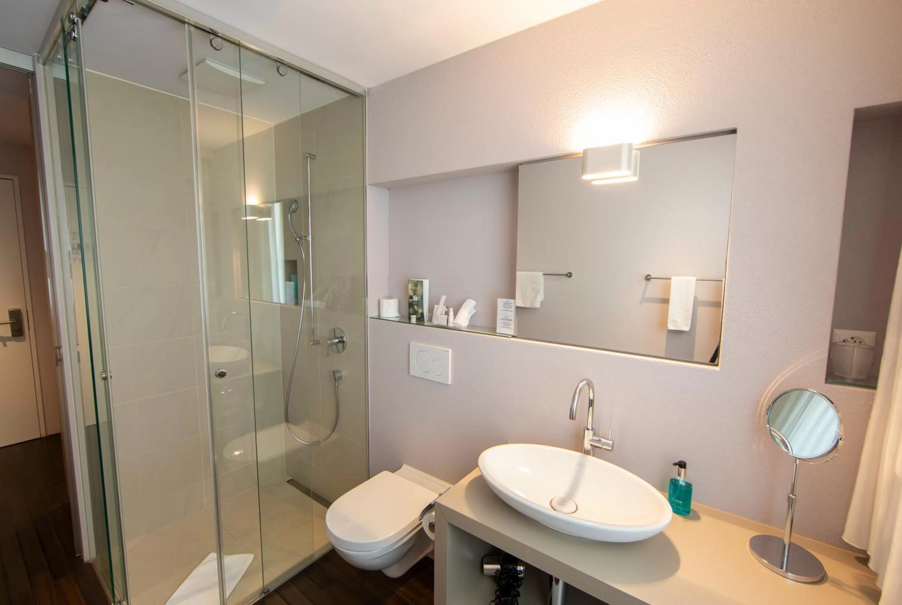 Shower in OCHSEN LODGE by Ochsen Lenzburg