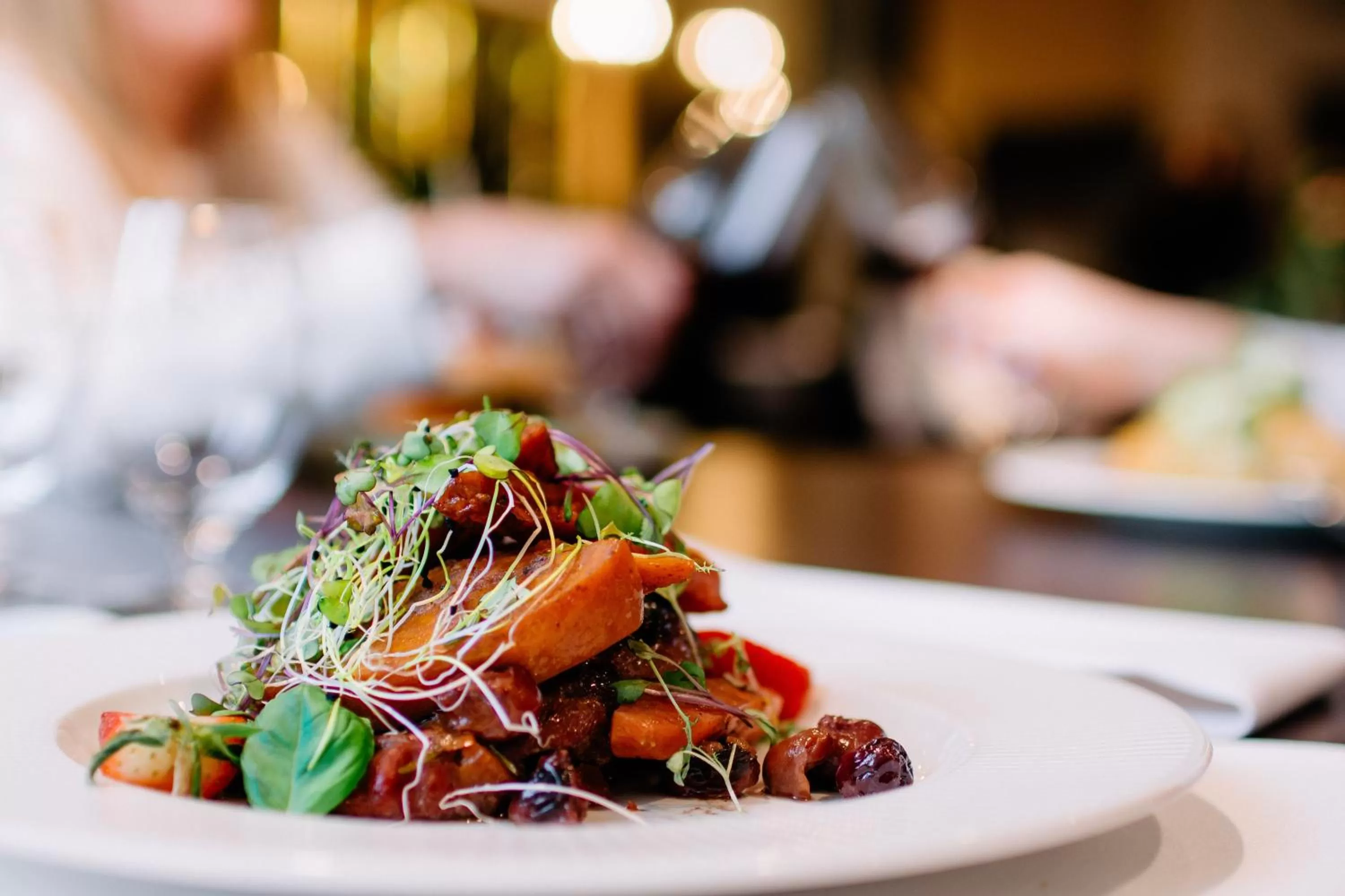 Restaurant/places to eat in Ruben Hotel Zielona Góra