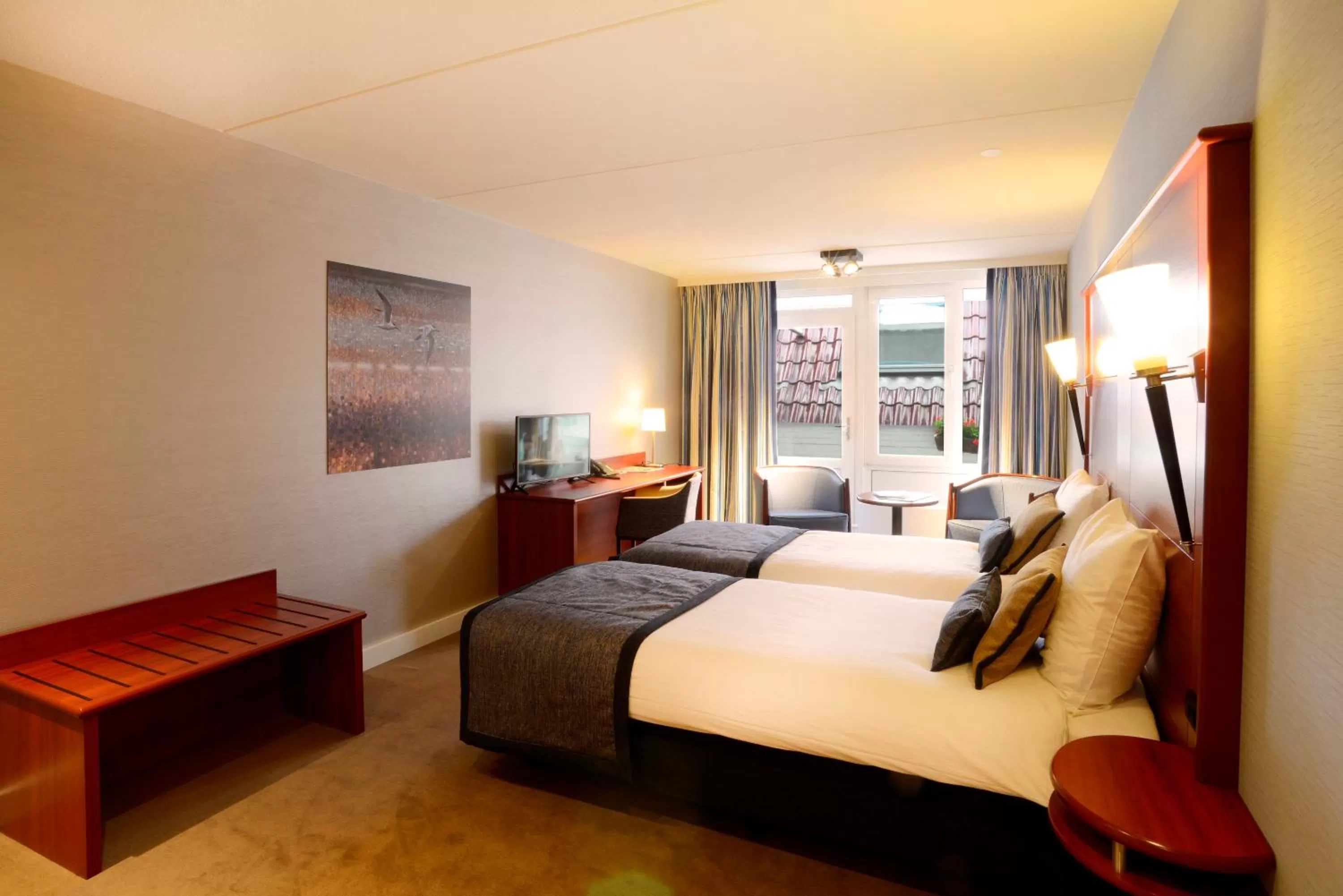 Bed in Hotel Zuiderduin