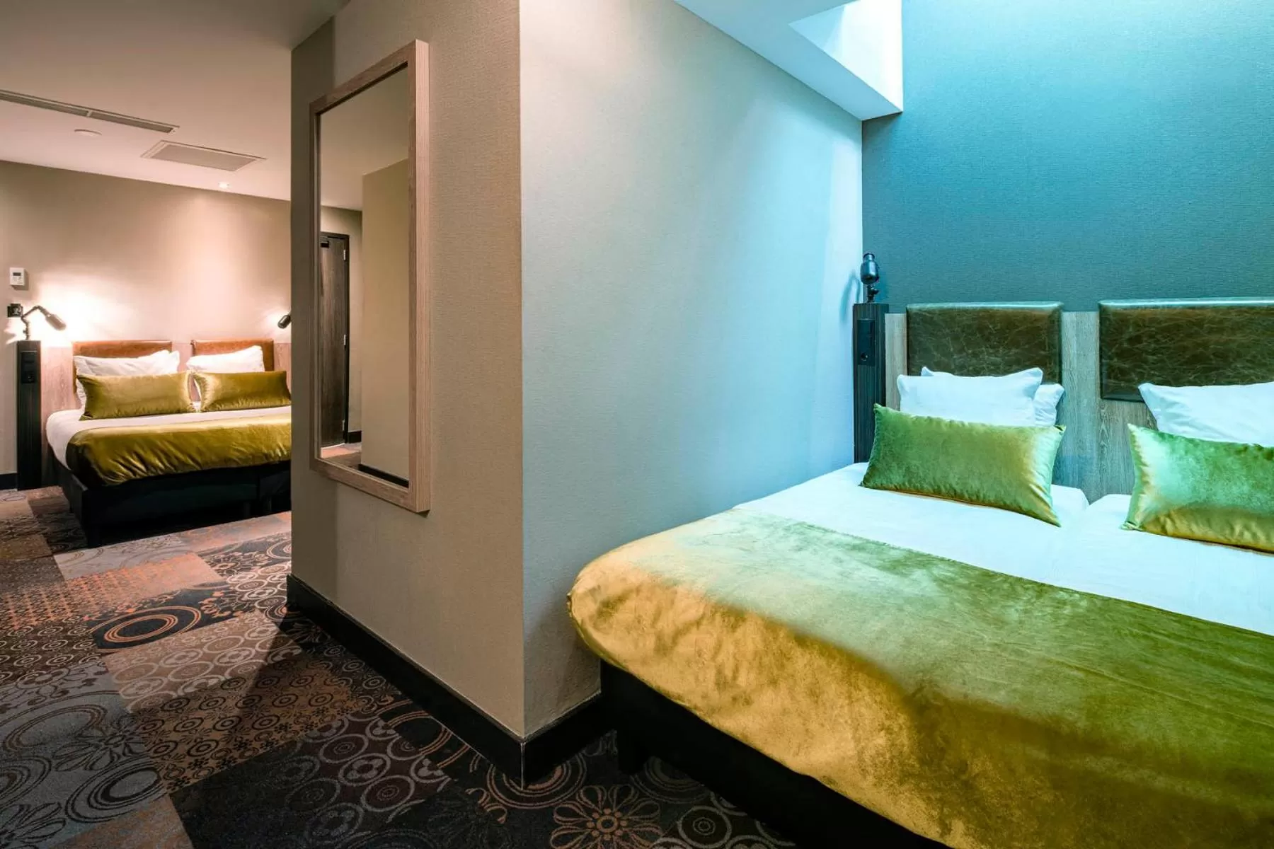 Bed in The Alfred Hotel