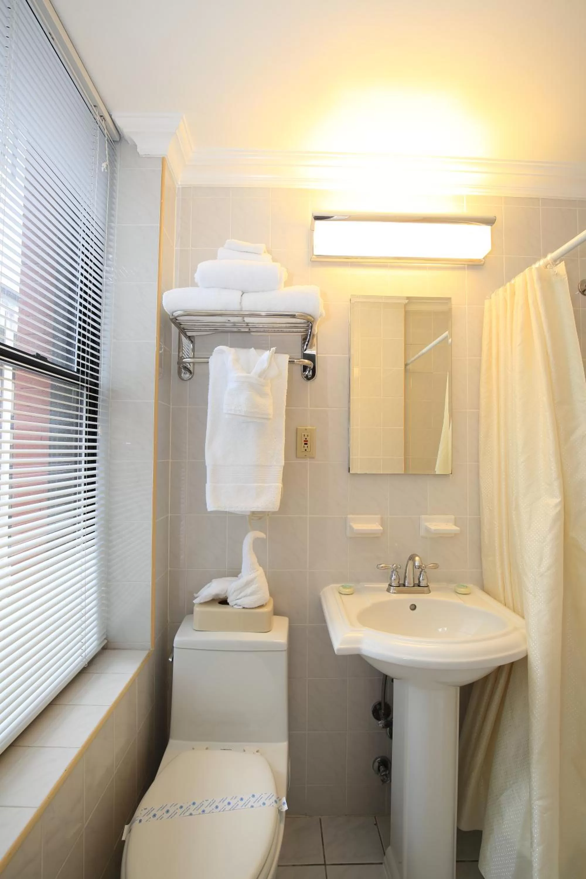 Bathroom in Radio City Apartments