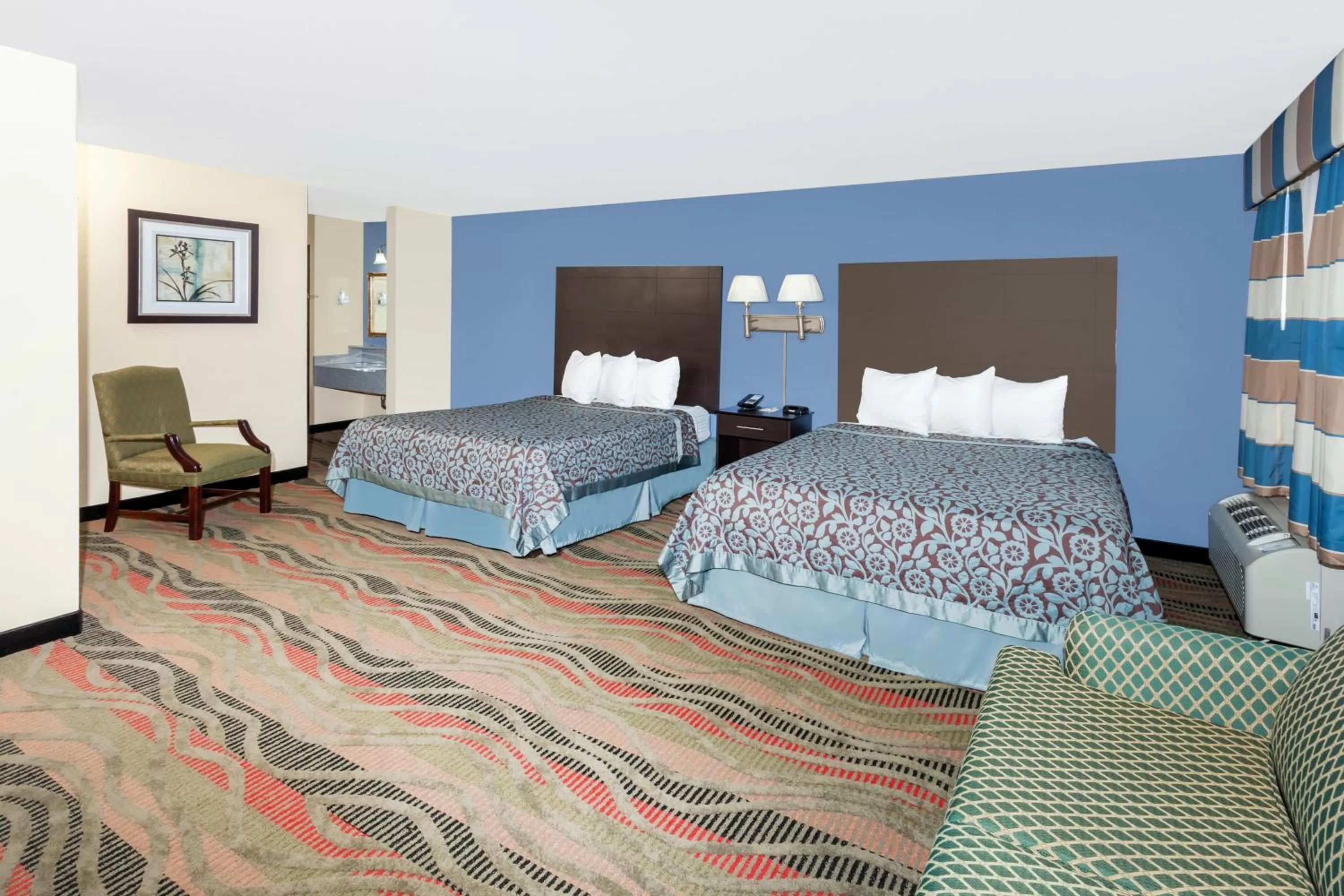 Bedroom, Bed in Days Inn by Wyndham Springfield