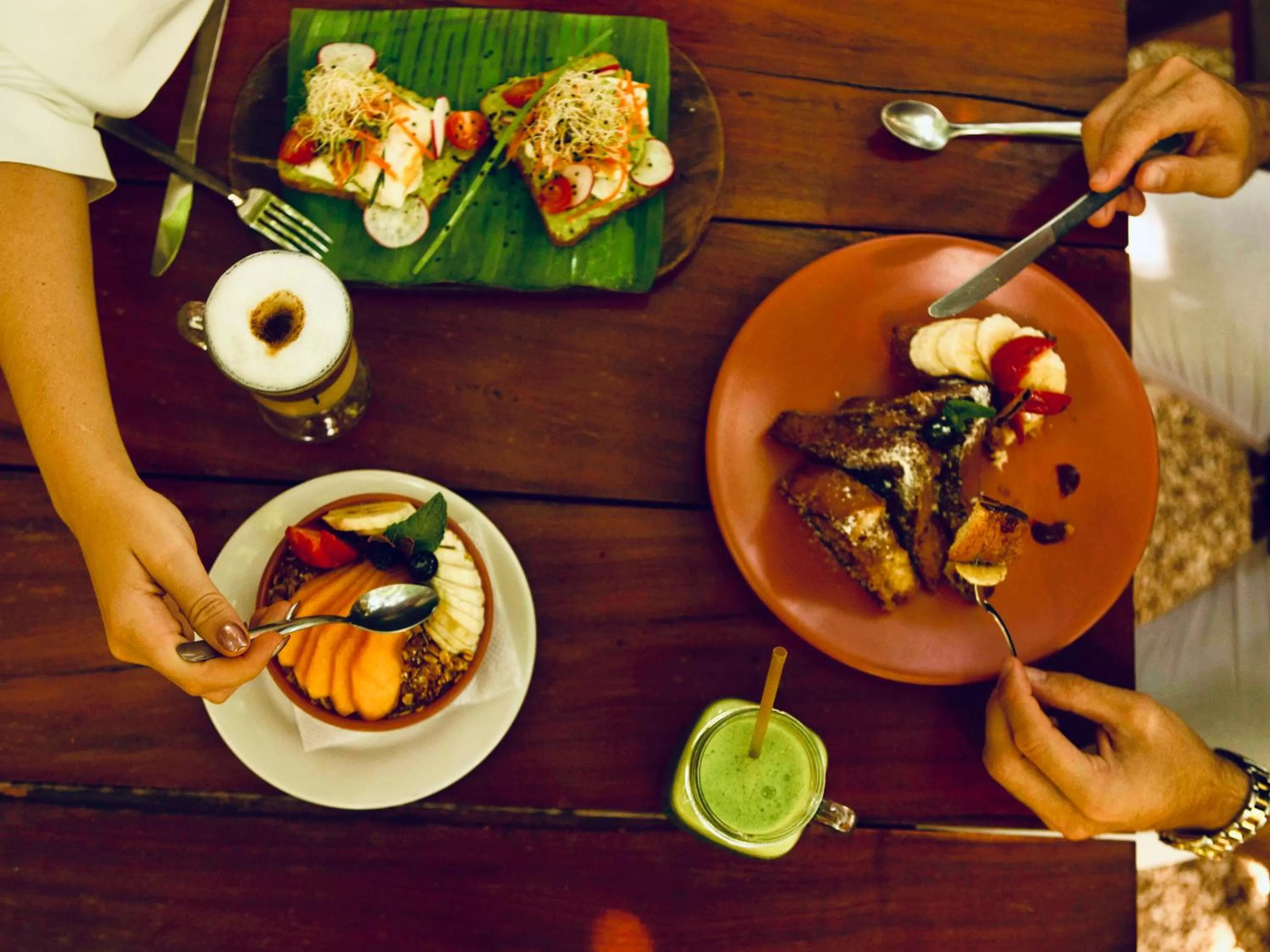 Food close-up in Nomads Hotel, Hostel & Beachclub