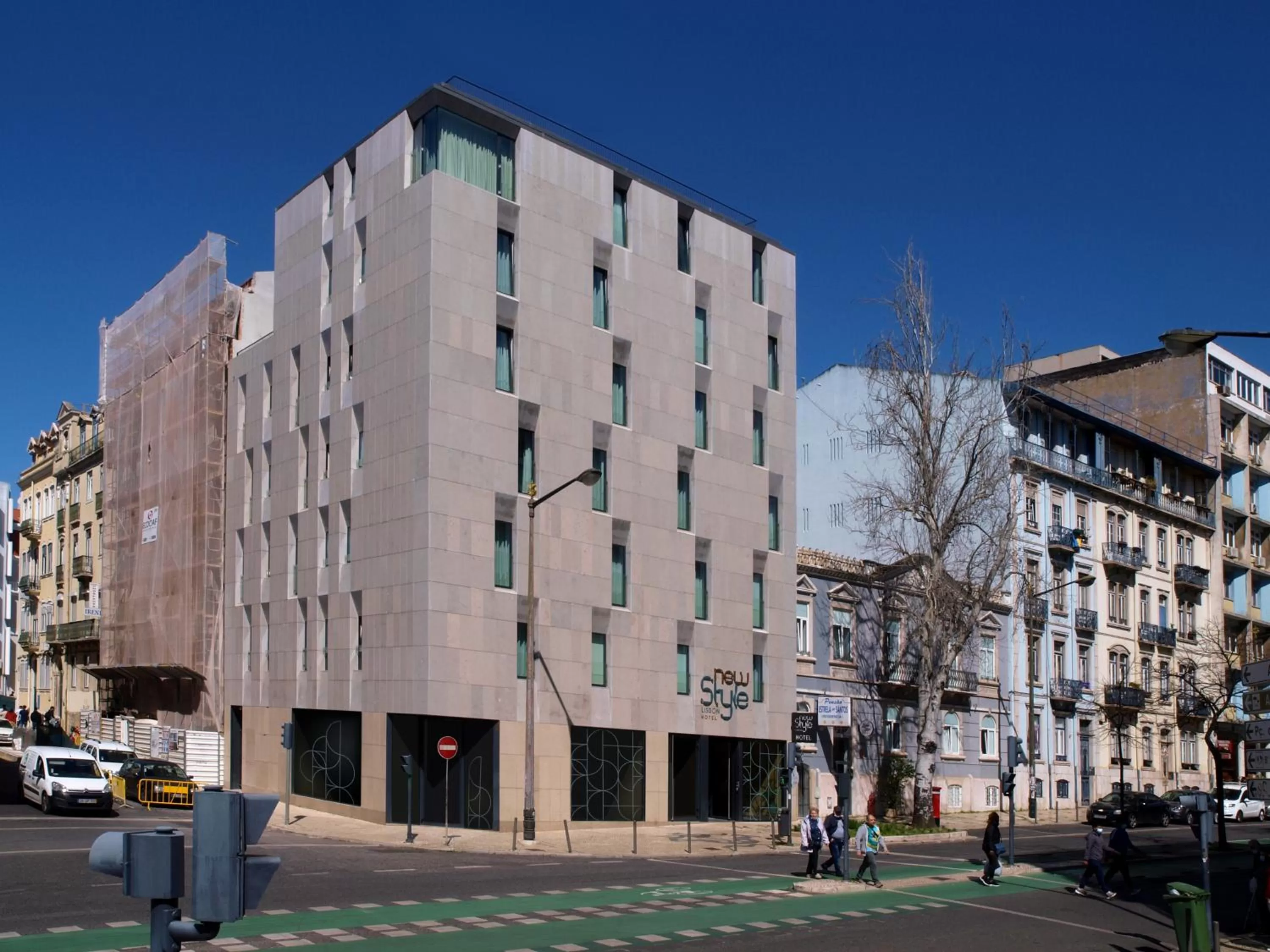 Property building in New Style Lisbon Hotel