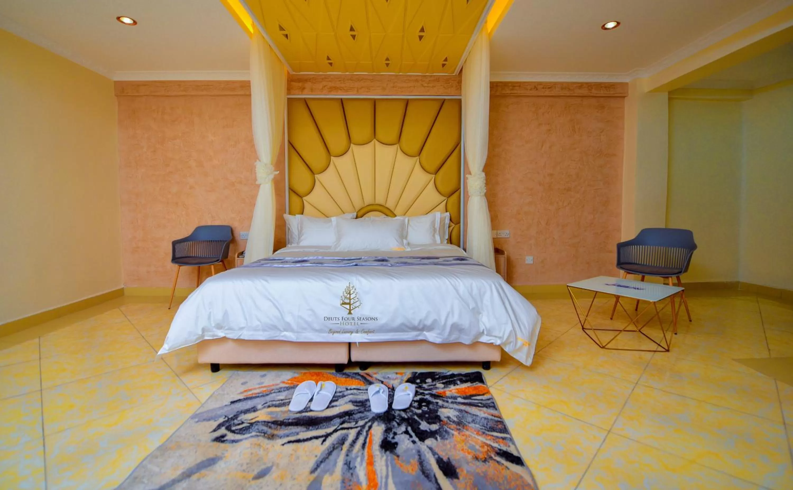 Bed in Deuts Four Seasons Hotel