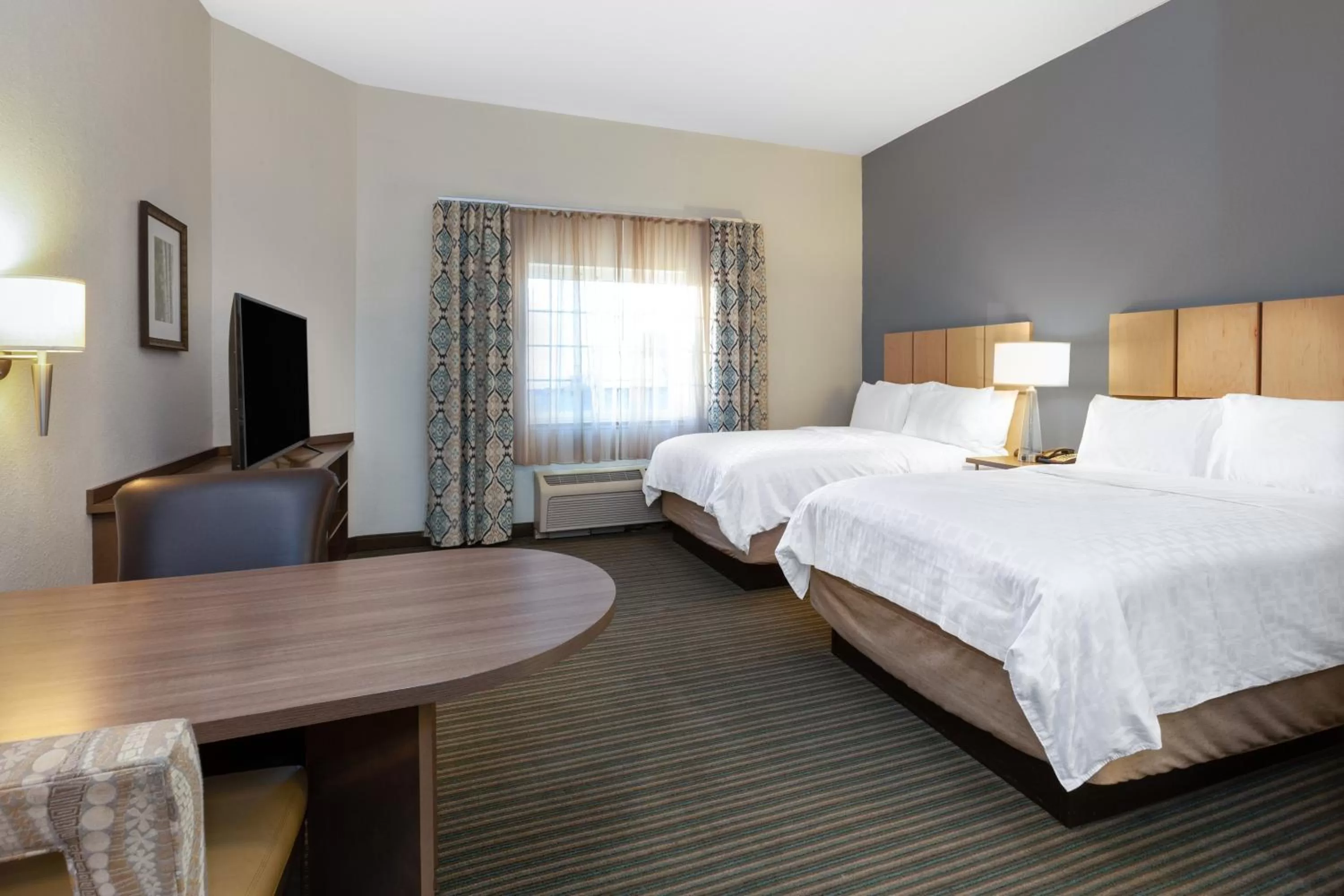 Photo of the whole room, Bed in Candlewood Suites-West Springfield by IHG