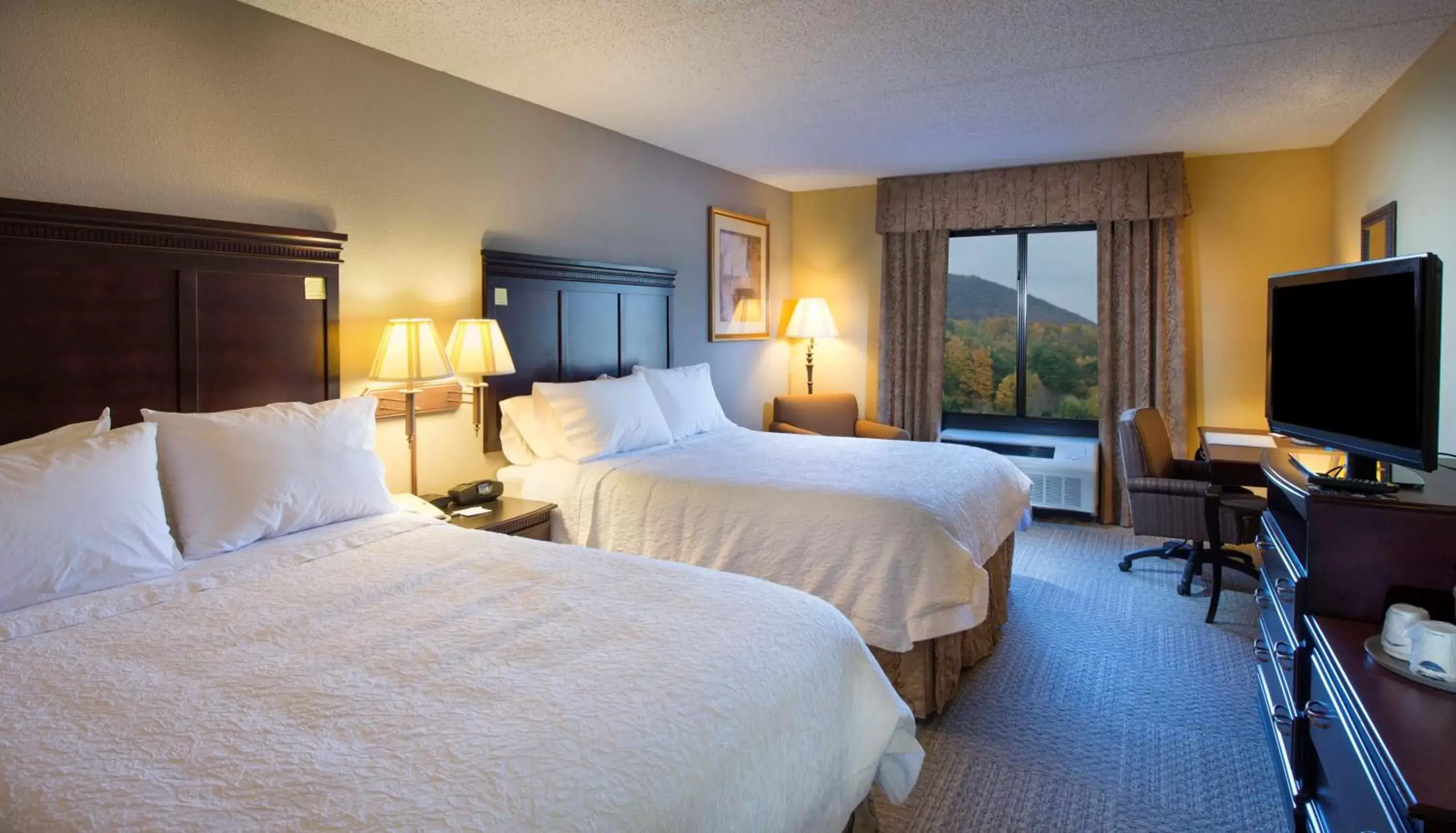 Queen Room with Two Queen Beds - Mobility and Hearing Access/Non-Smoking in Hampton Inn Bennington Queen Room with Two Queen Beds - Mobility and Hearing Access/Non-Smoking in Hampton Inn Bennington