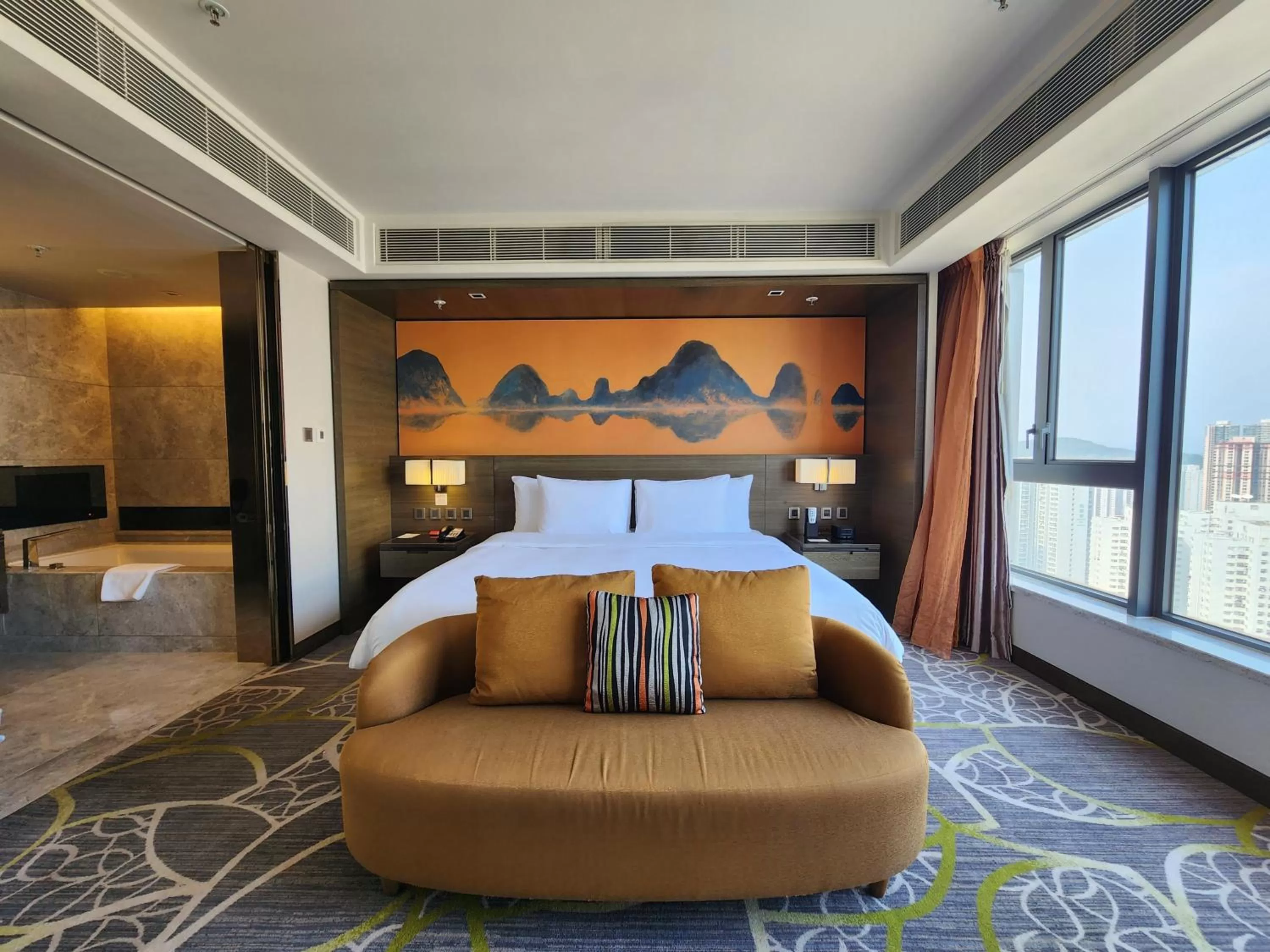 Bedroom in Crowne Plaza Hong Kong Kowloon East by IHG