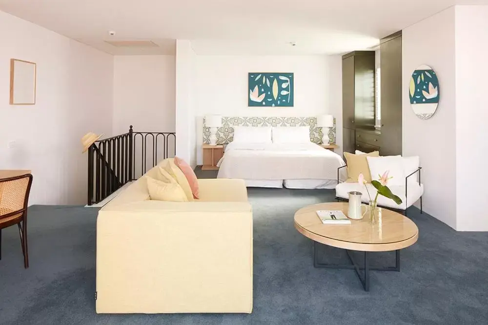 King Suite with Terrace & Side View in Hotel Ravesis King Suite with Terrace & Side View in Hotel Ravesis