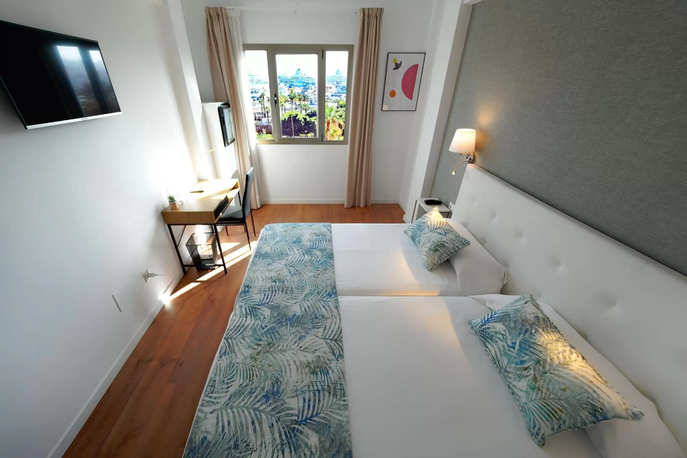 View (from property/room), Bed in Hotel Matilde by Grupo Matilde