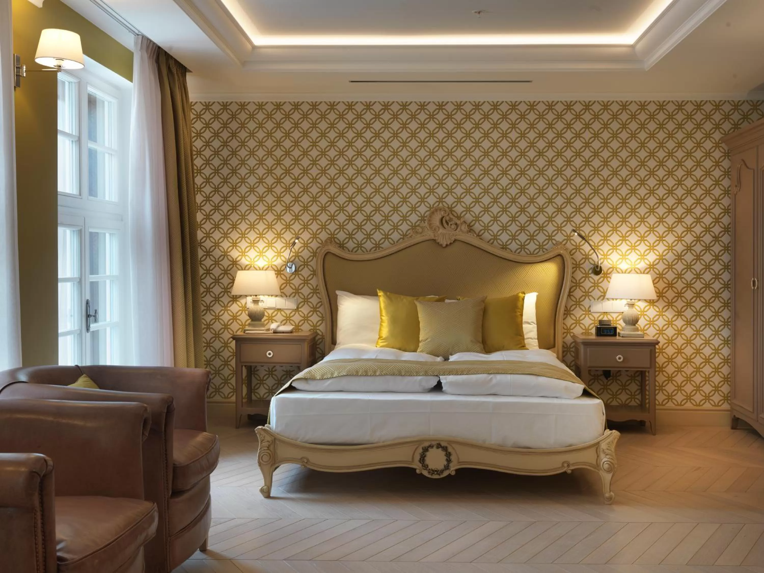 Bed in Relais Le Chevalier