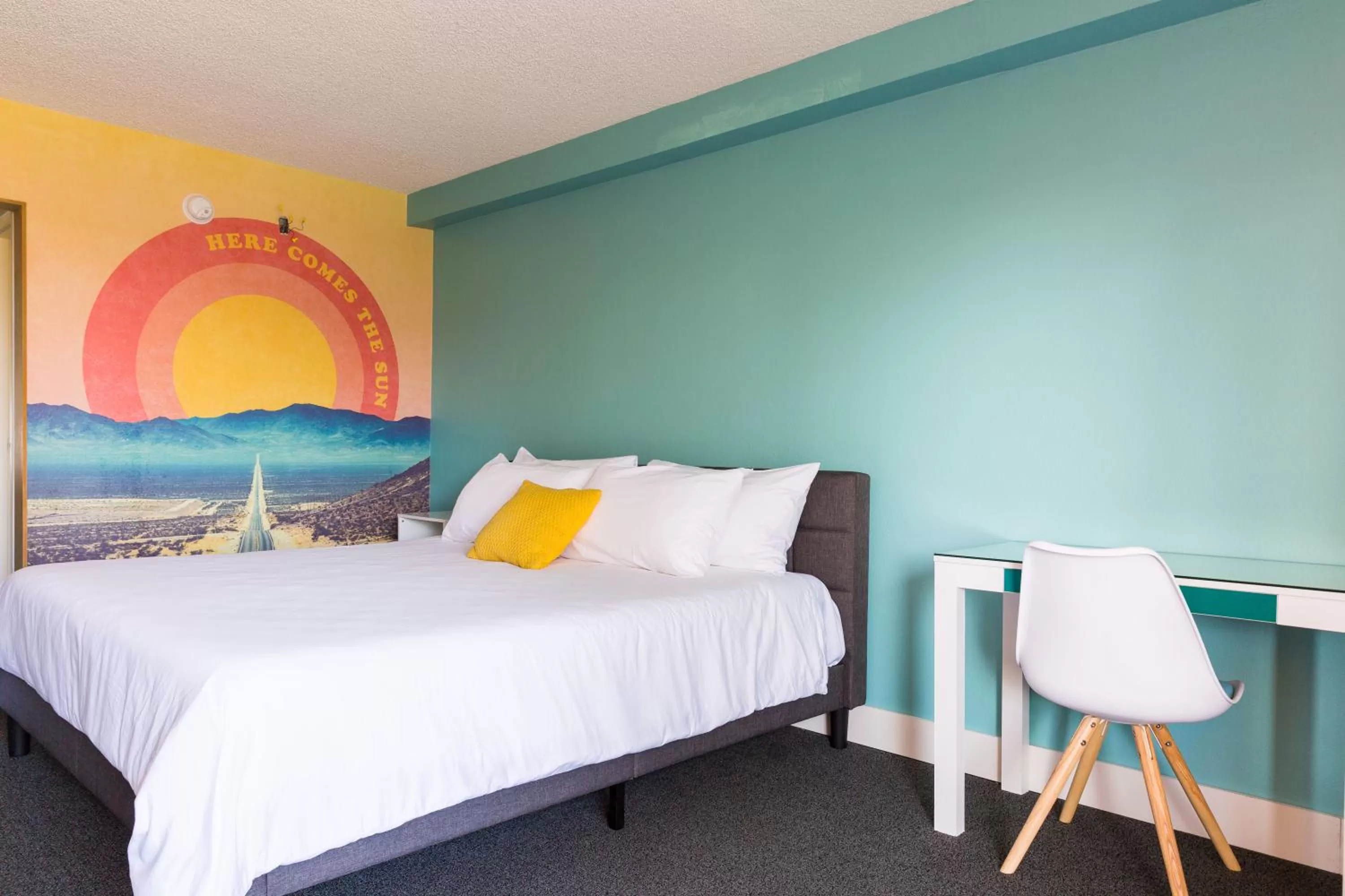 Bed in Rambler Hotel