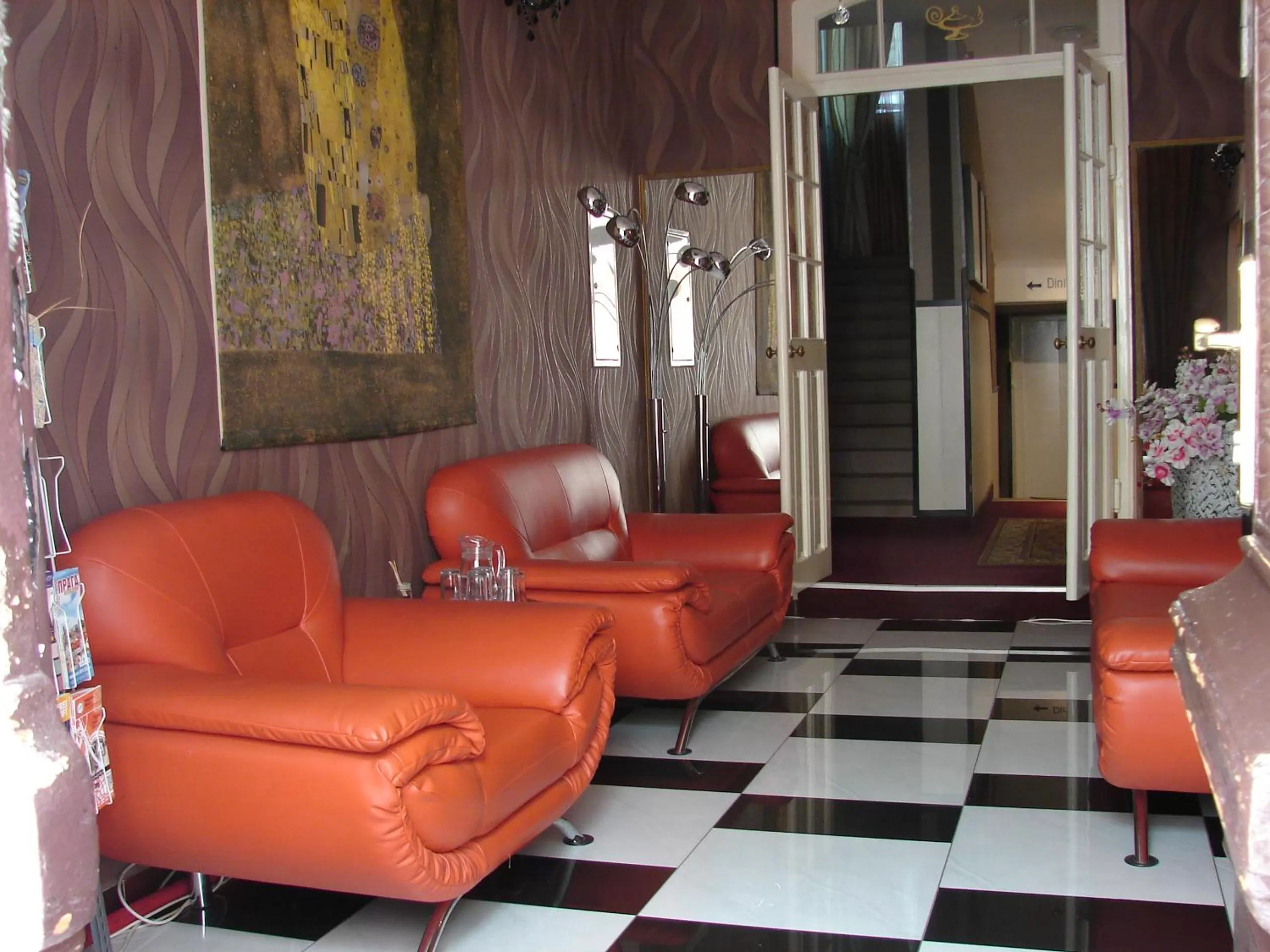 Lobby or reception in Hotel Aladin