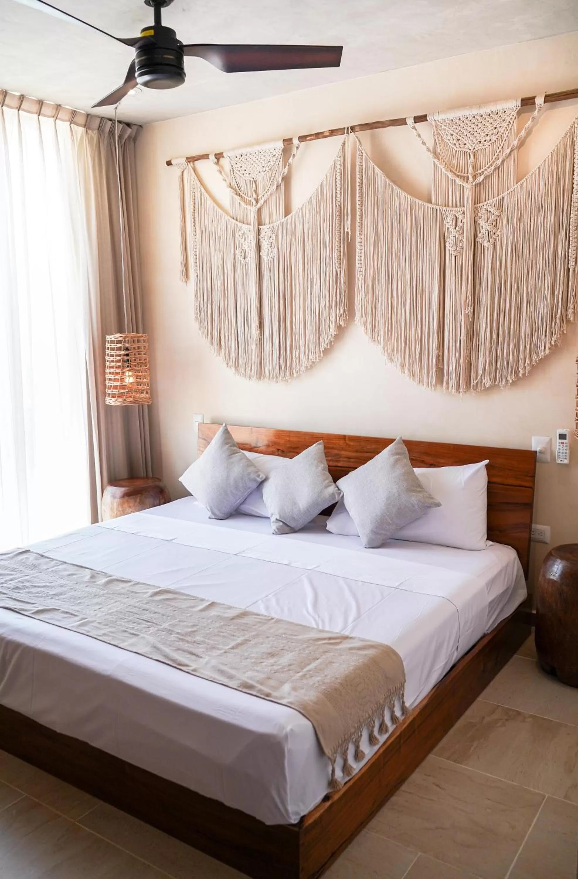 Bed in ARUNA TULUM-Luxury Studios & Apartments