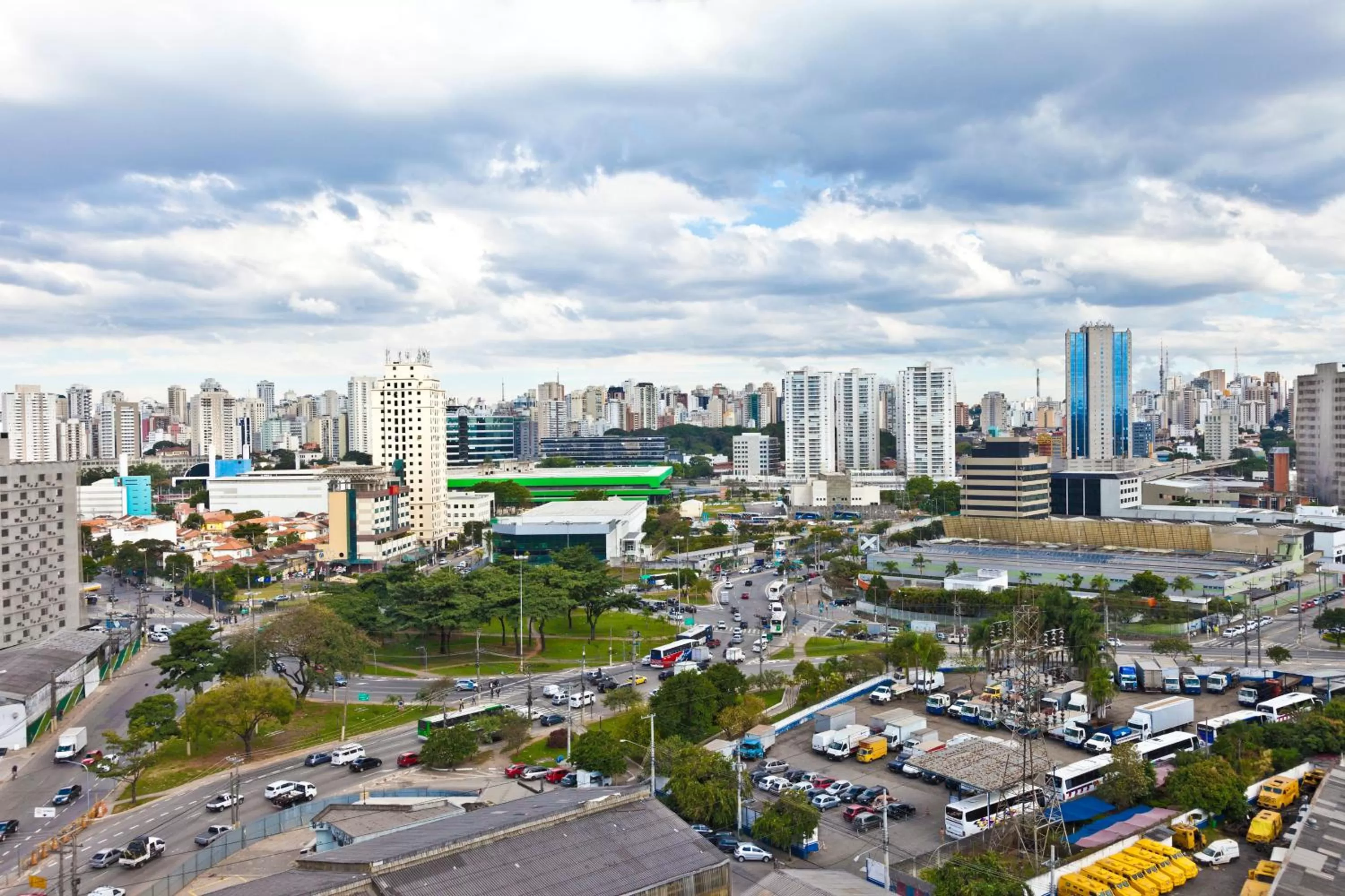 Bird's eye view in Hotel Panamby São Paulo