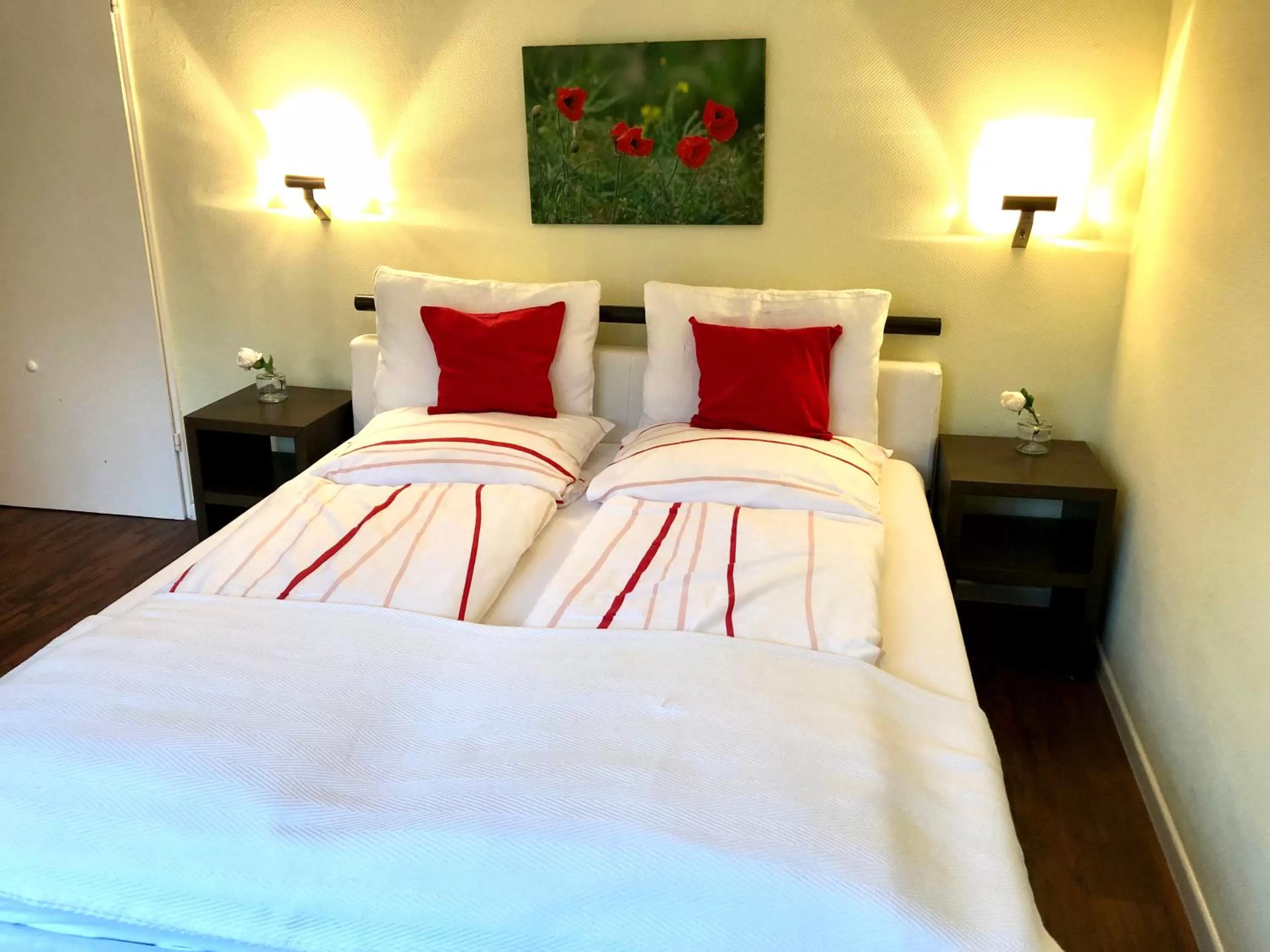 Bed in Hotel garni Seeluft Büsum