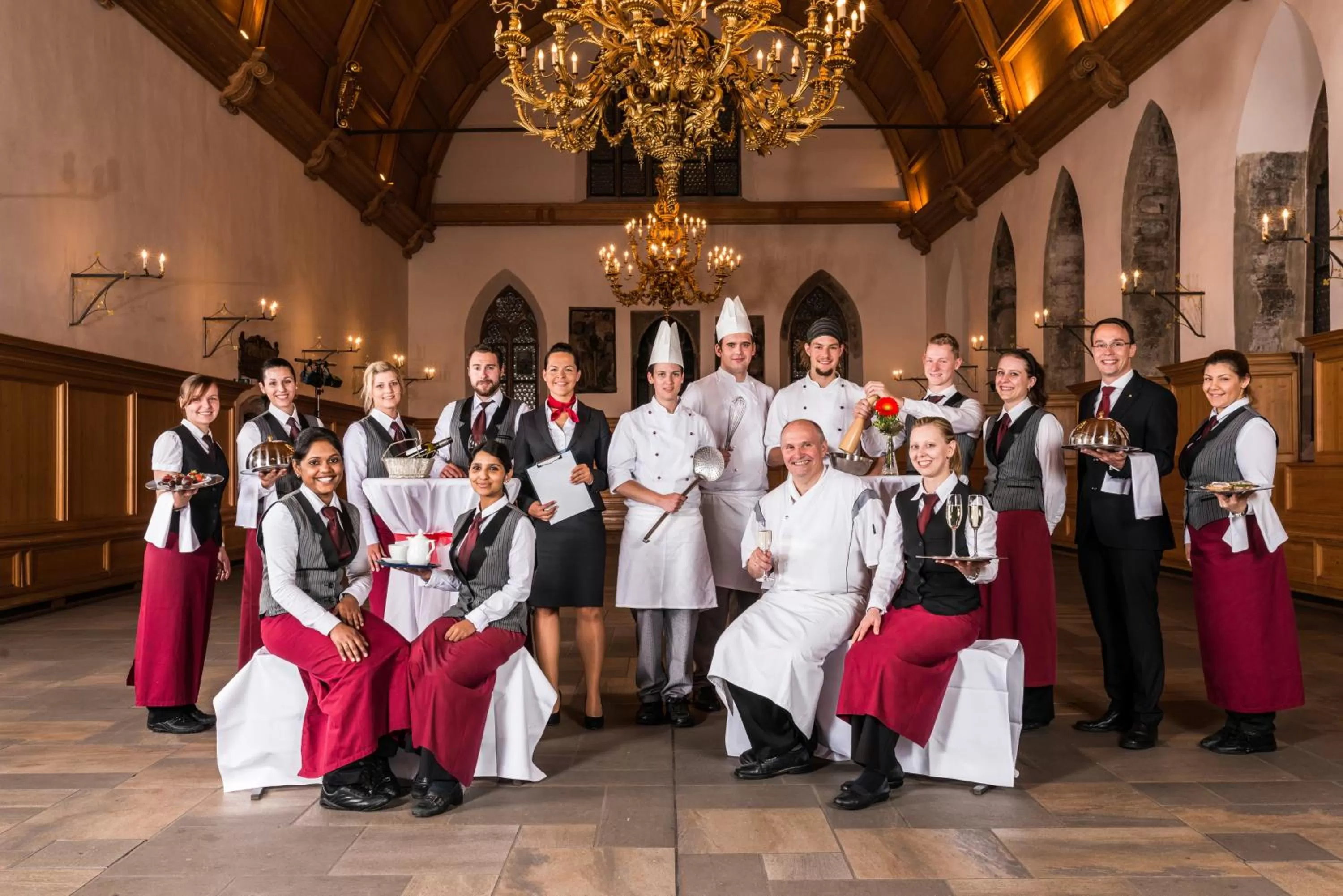 People in Arvena Park Hotel