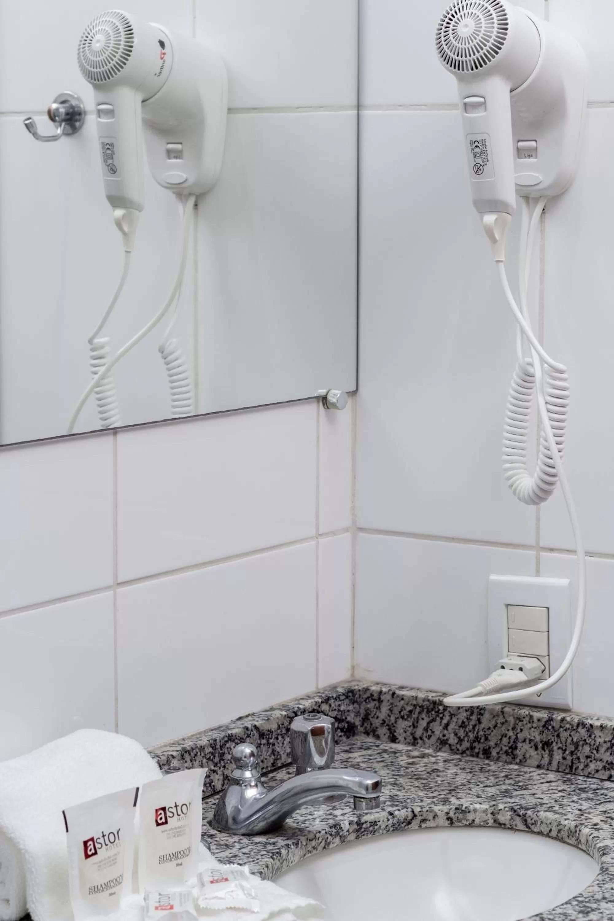 Bathroom in Astor Hotel