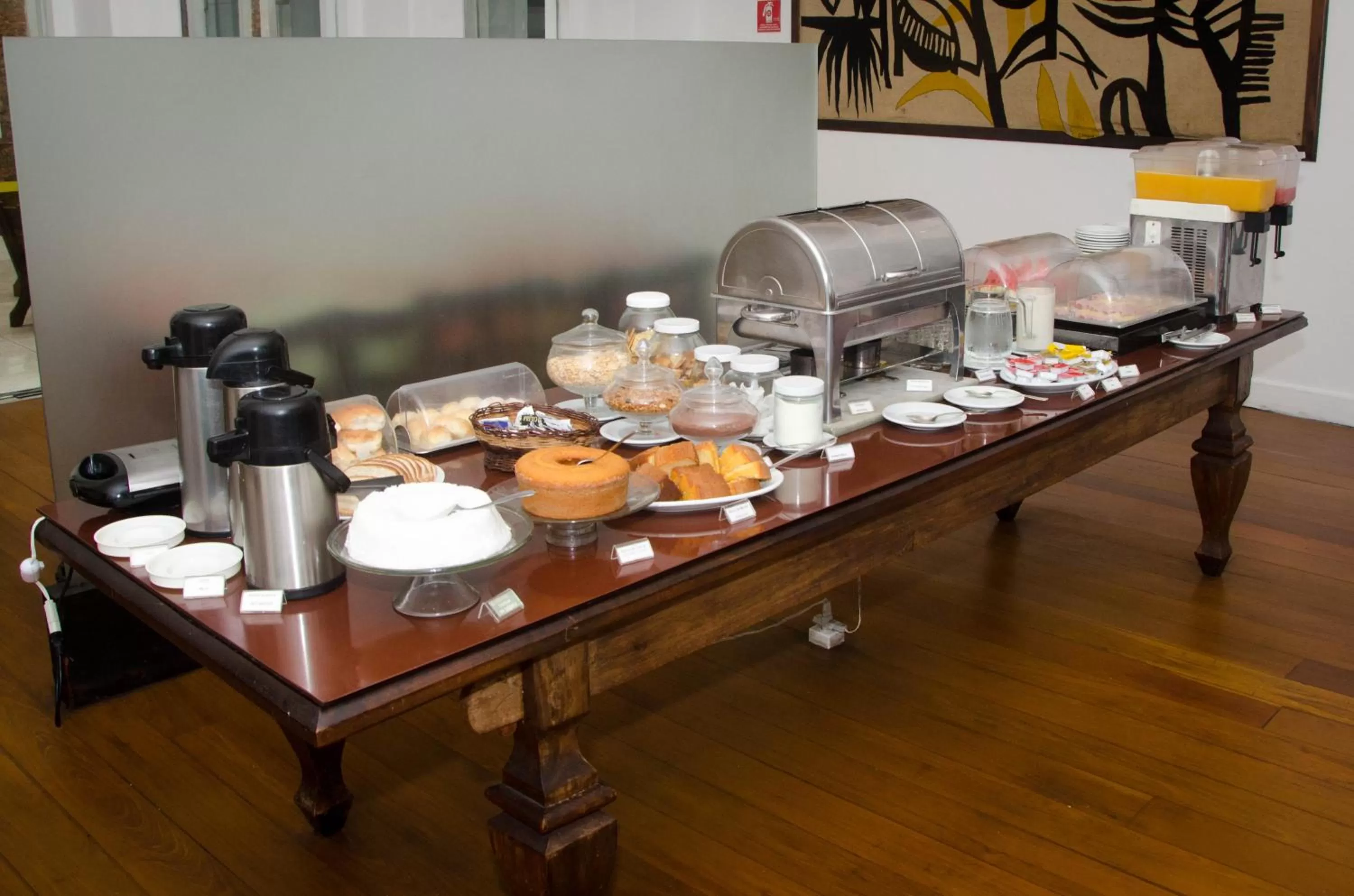 Breakfast in Pousada Colonial Chile