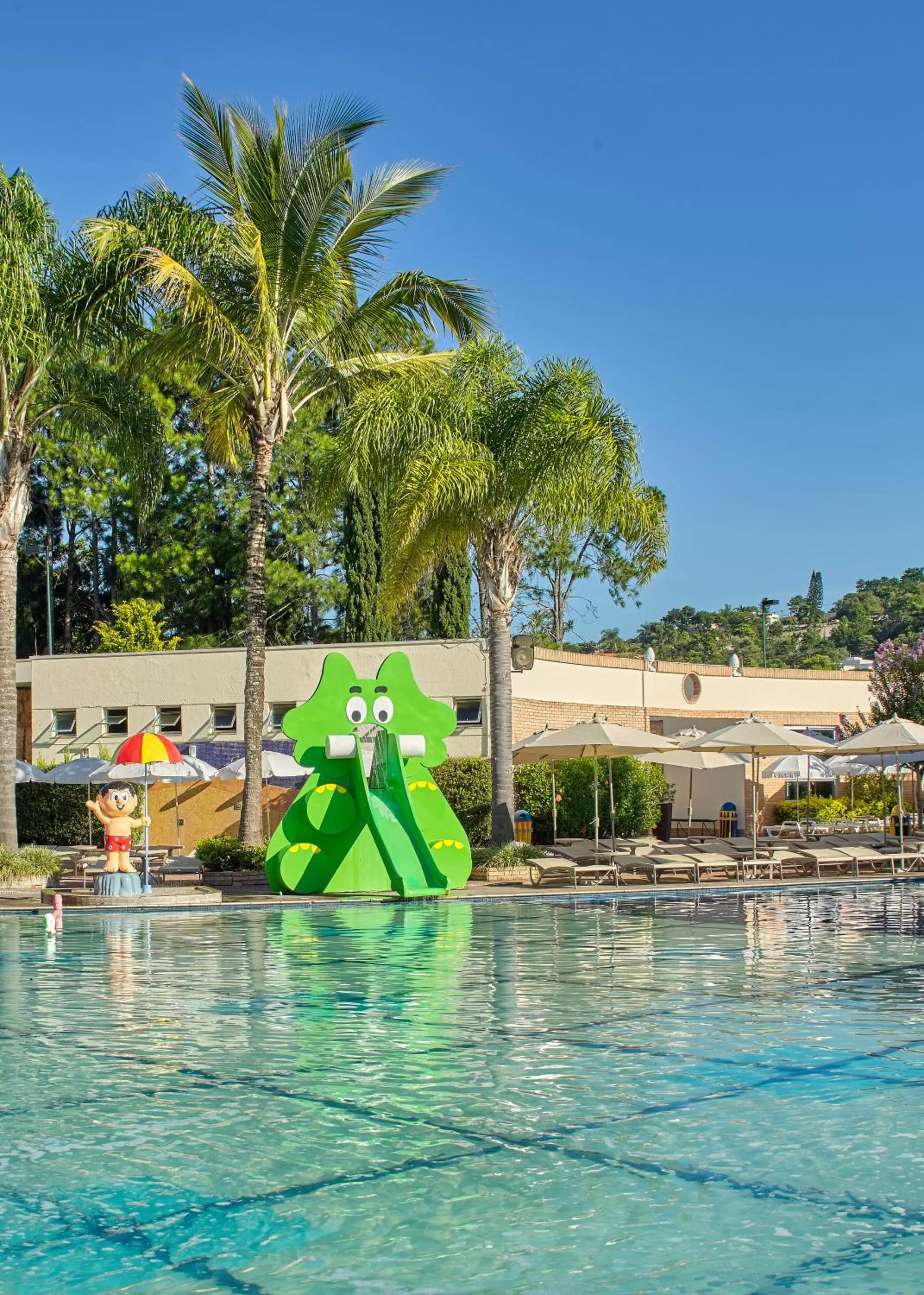 Swimming pool in Bourbon Resort Atibaia