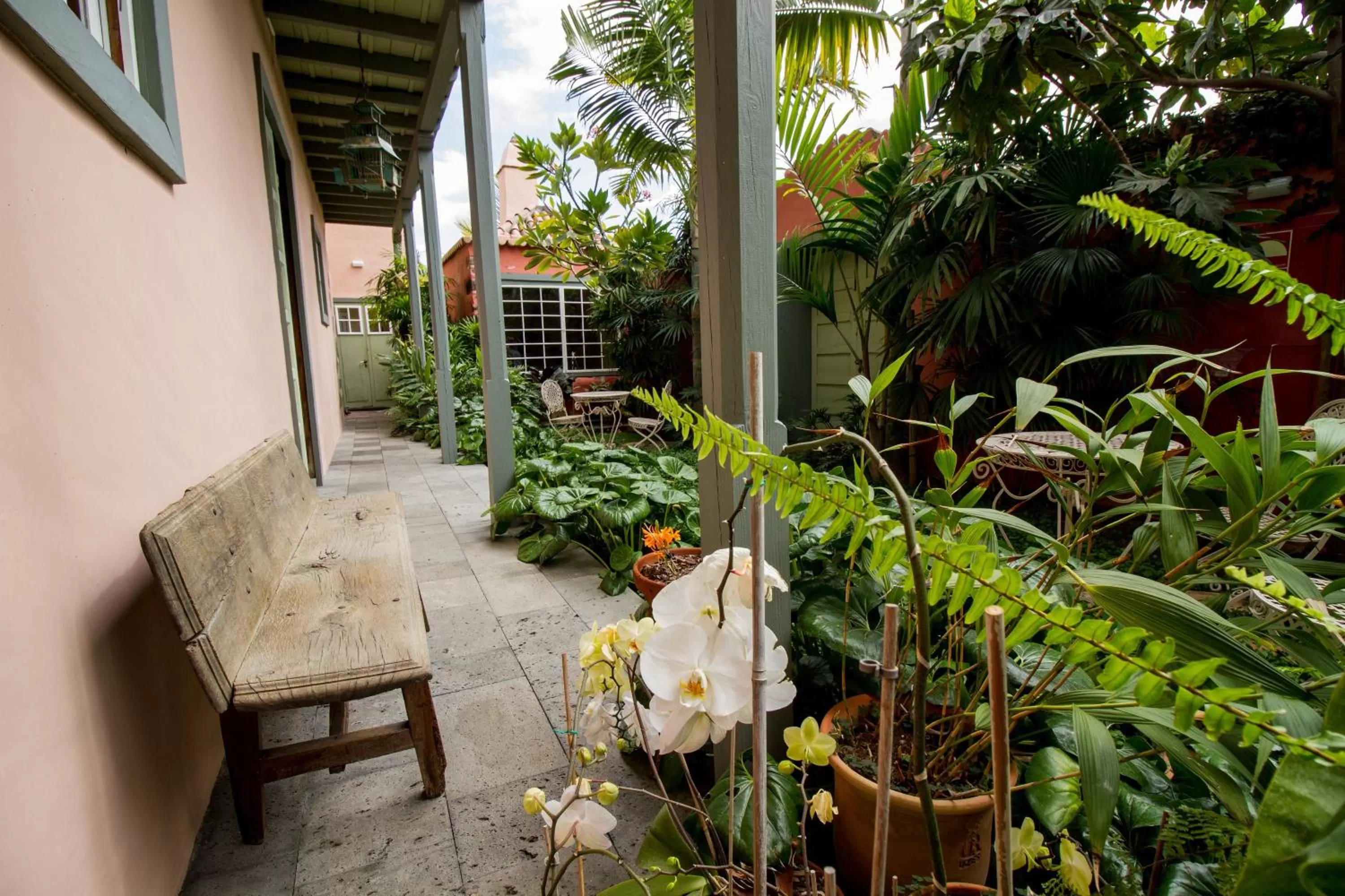 Garden in Hotel Hacienda de Abajo-Adults Only-Lujo