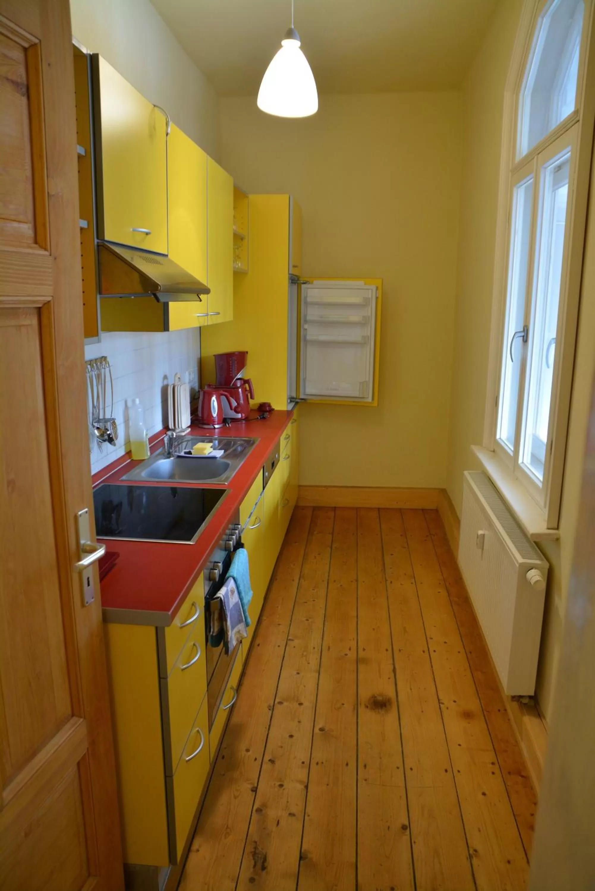 Kitchen or kitchenette, Kitchen/Kitchenette in Landgasthof Alter Bahnhof