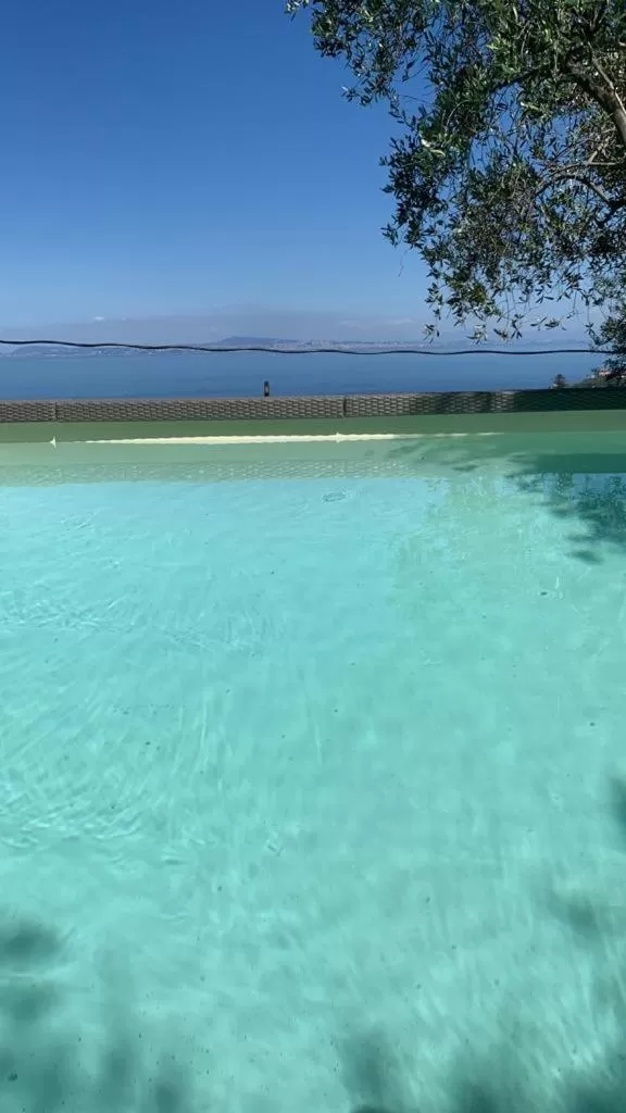 Pool view in Antonio Massa Lubrense