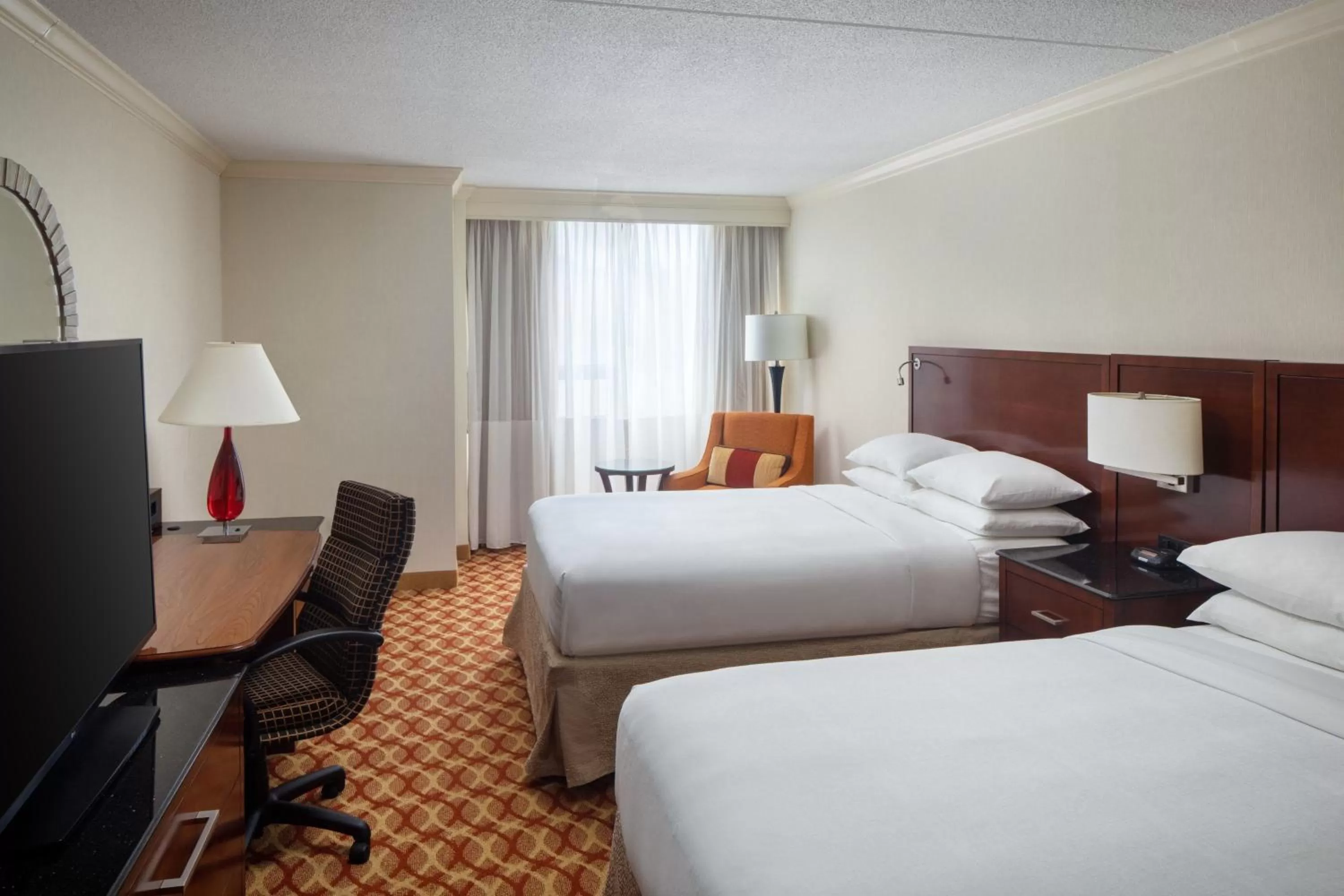 Double Room with Two Double Beds - Concierge Level in Indianapolis Marriott East