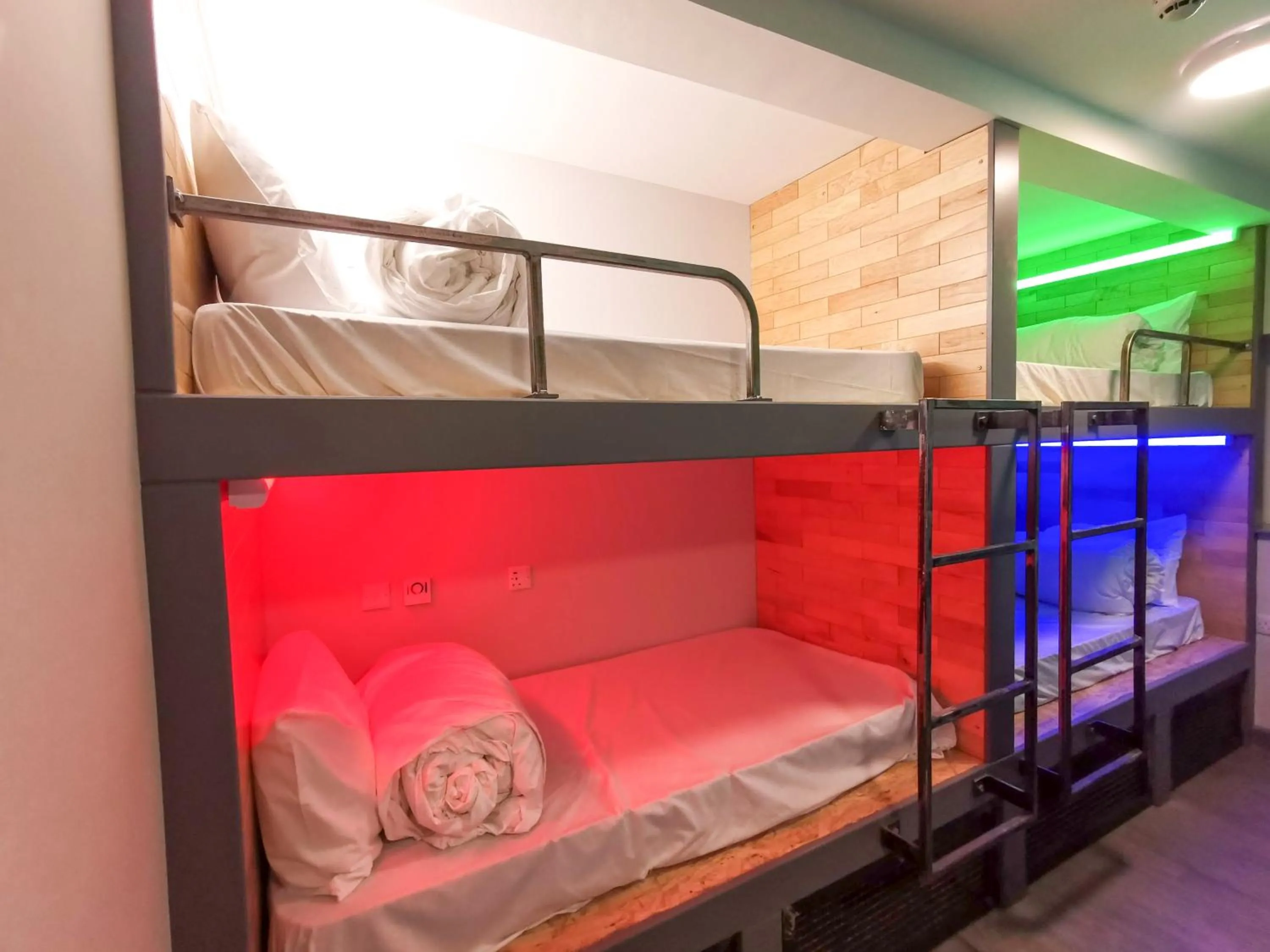 Bed in Cwtsh Hostel