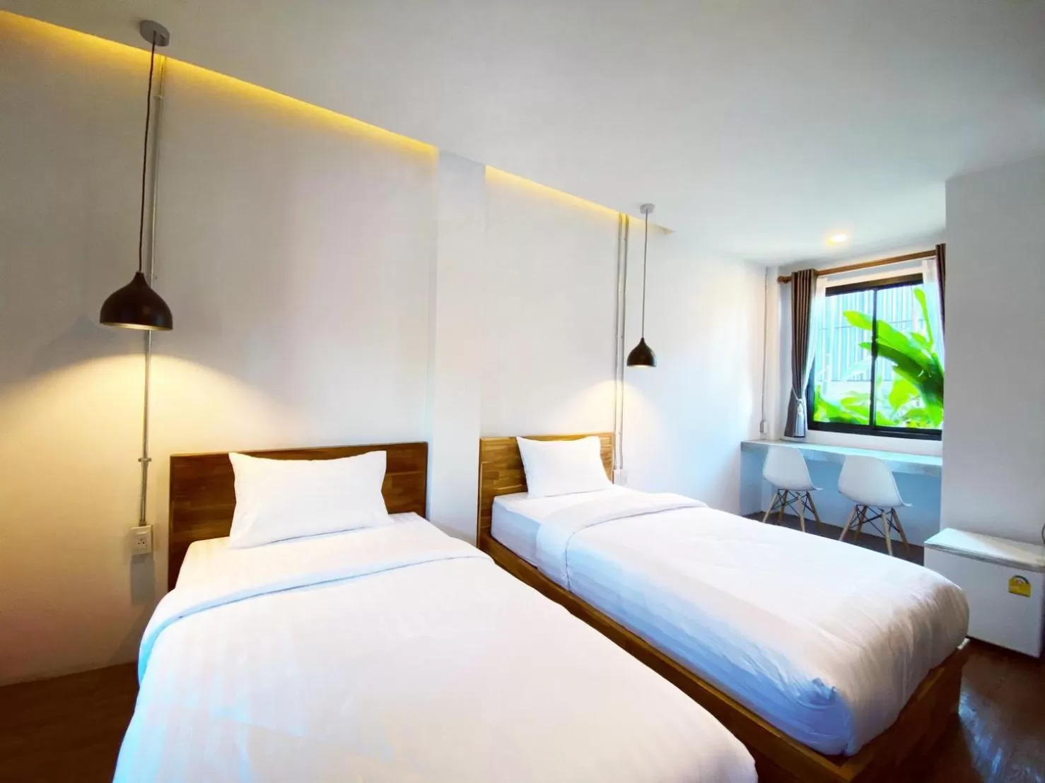 Budget Twin Room in Leela Boutique (ลีลาบูทีค)