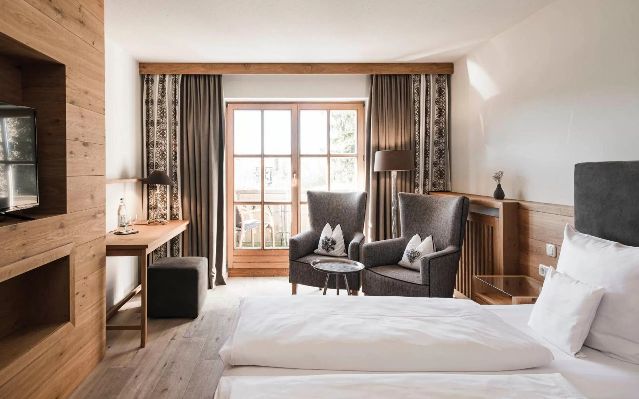 Bed in Parkhotel am Soier See