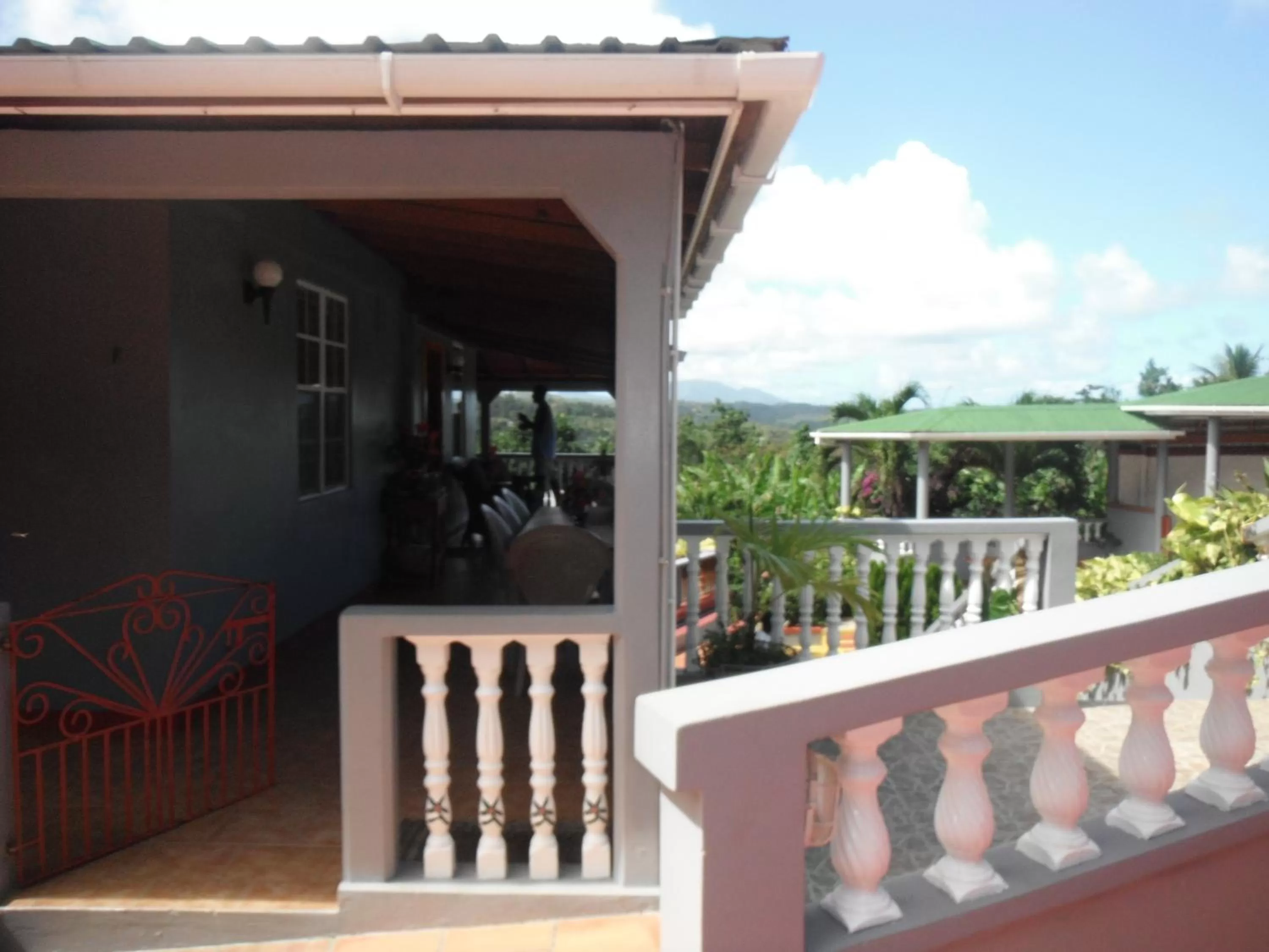 Dining area in Classique International in Dominica