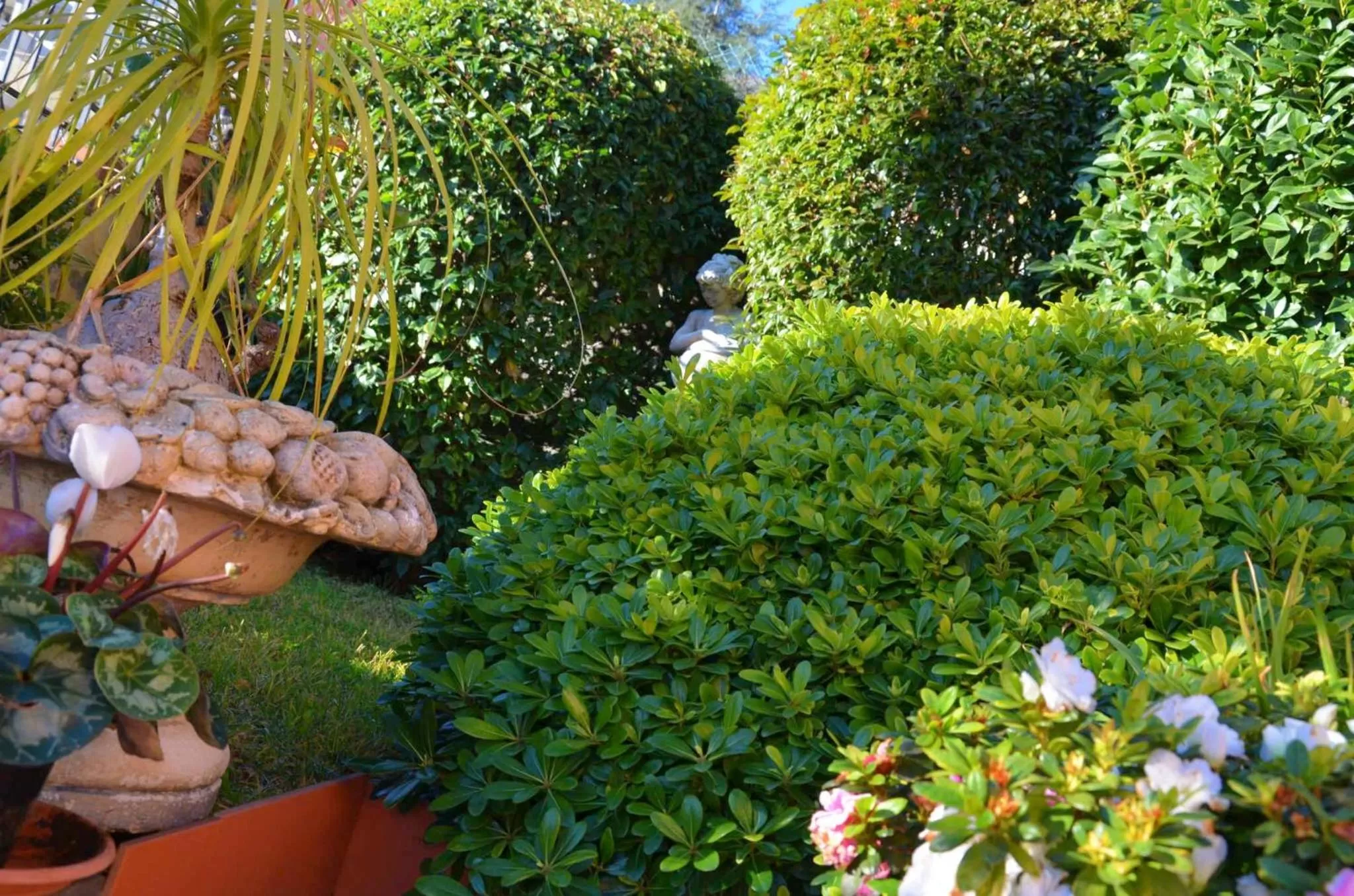 Garden in Villa Hirschen