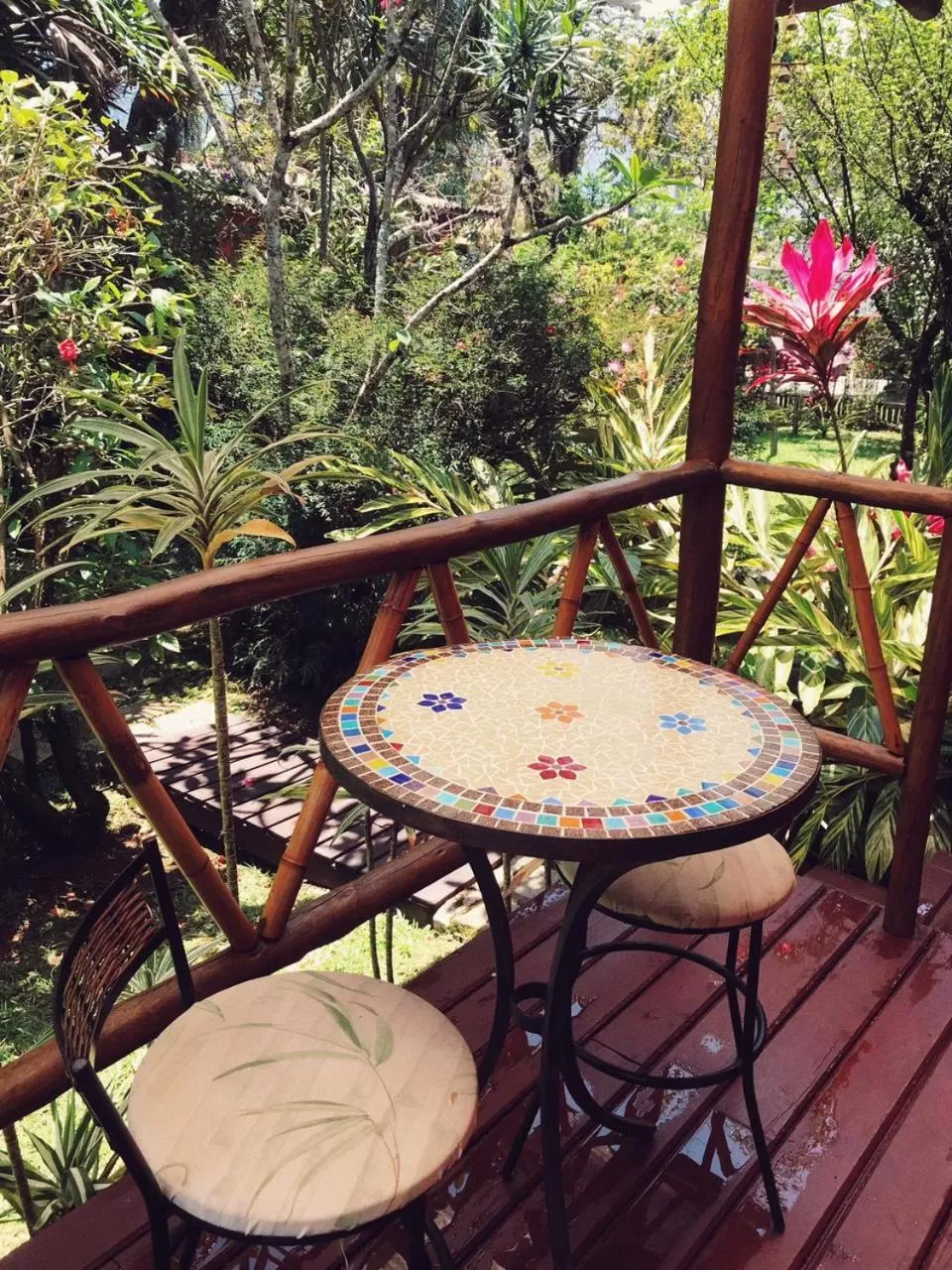 Patio, Balcony/Terrace in Pousada Canto Bella Terra