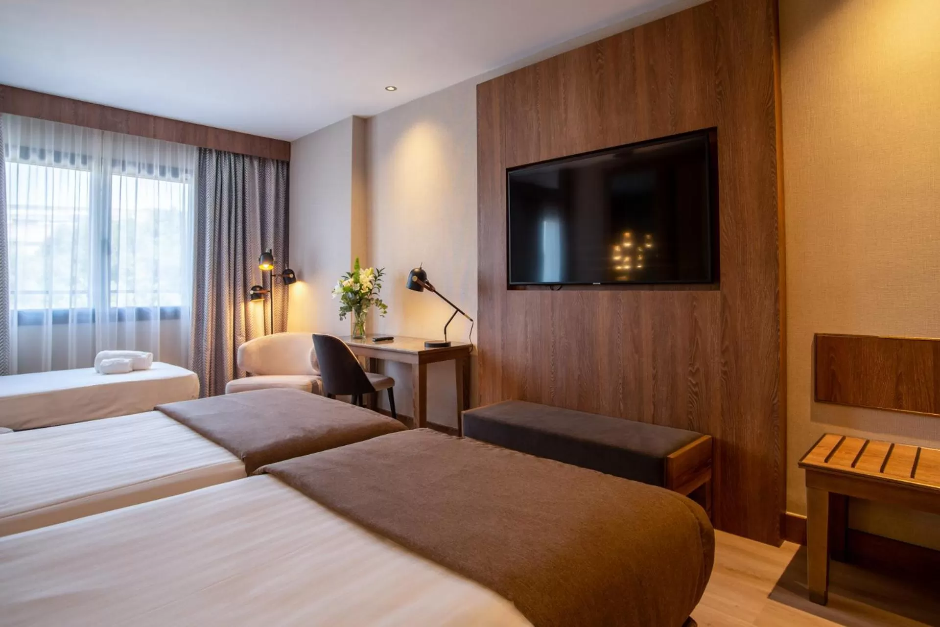 Bedroom, Bed in Hotel Granada Center