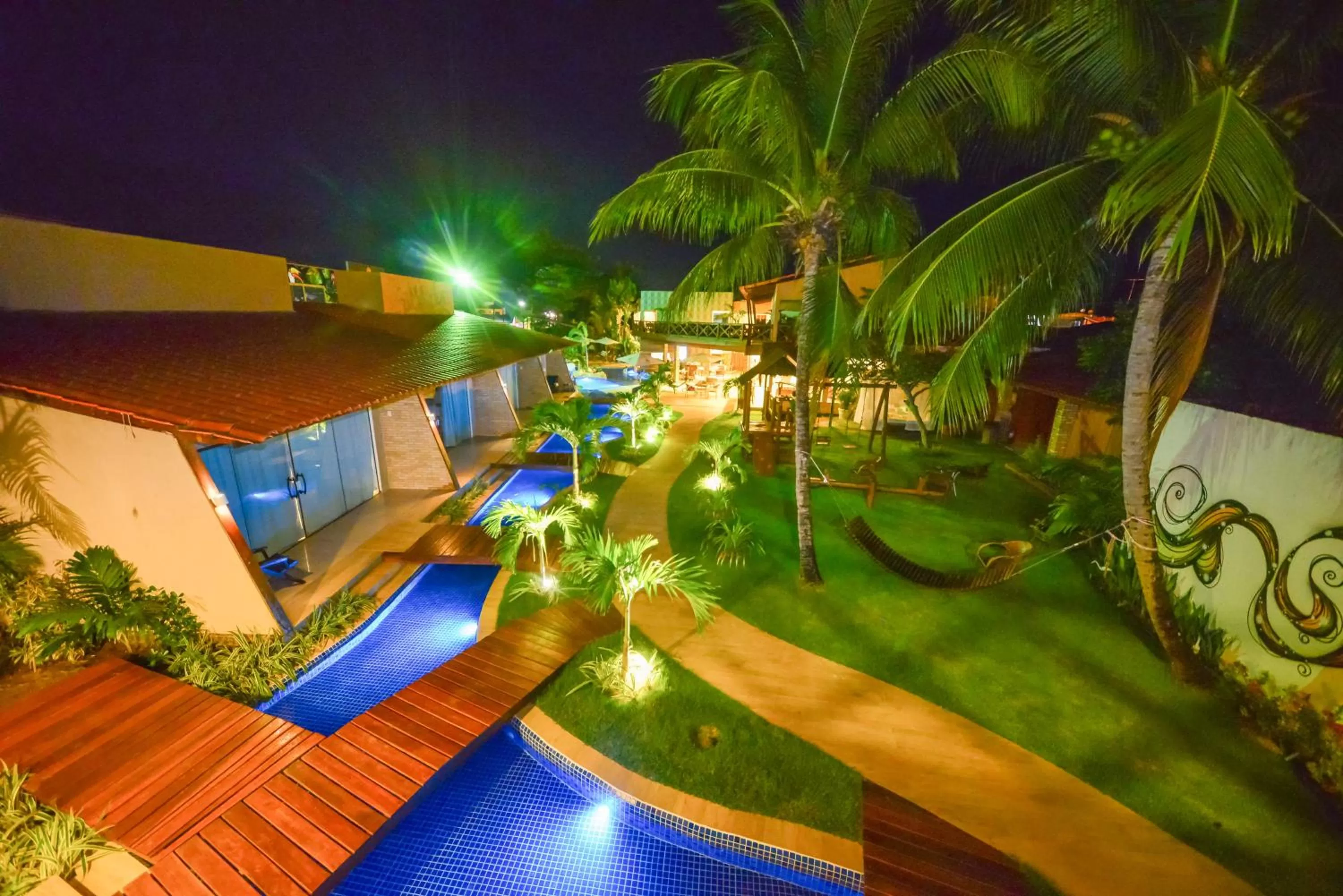 Pool View in Pousada Sol e Mar