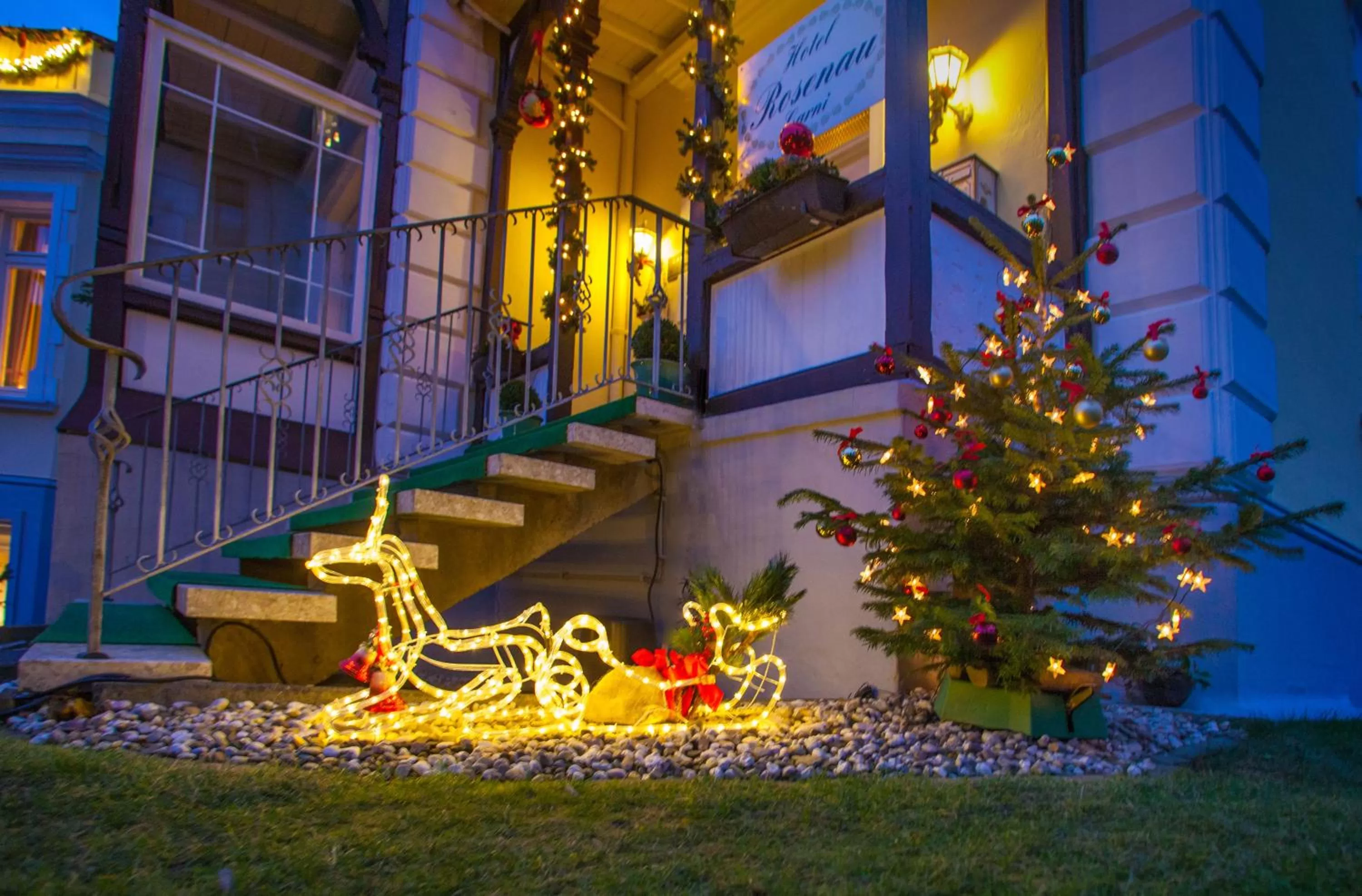 Facade/entrance in Hotel Rosenau