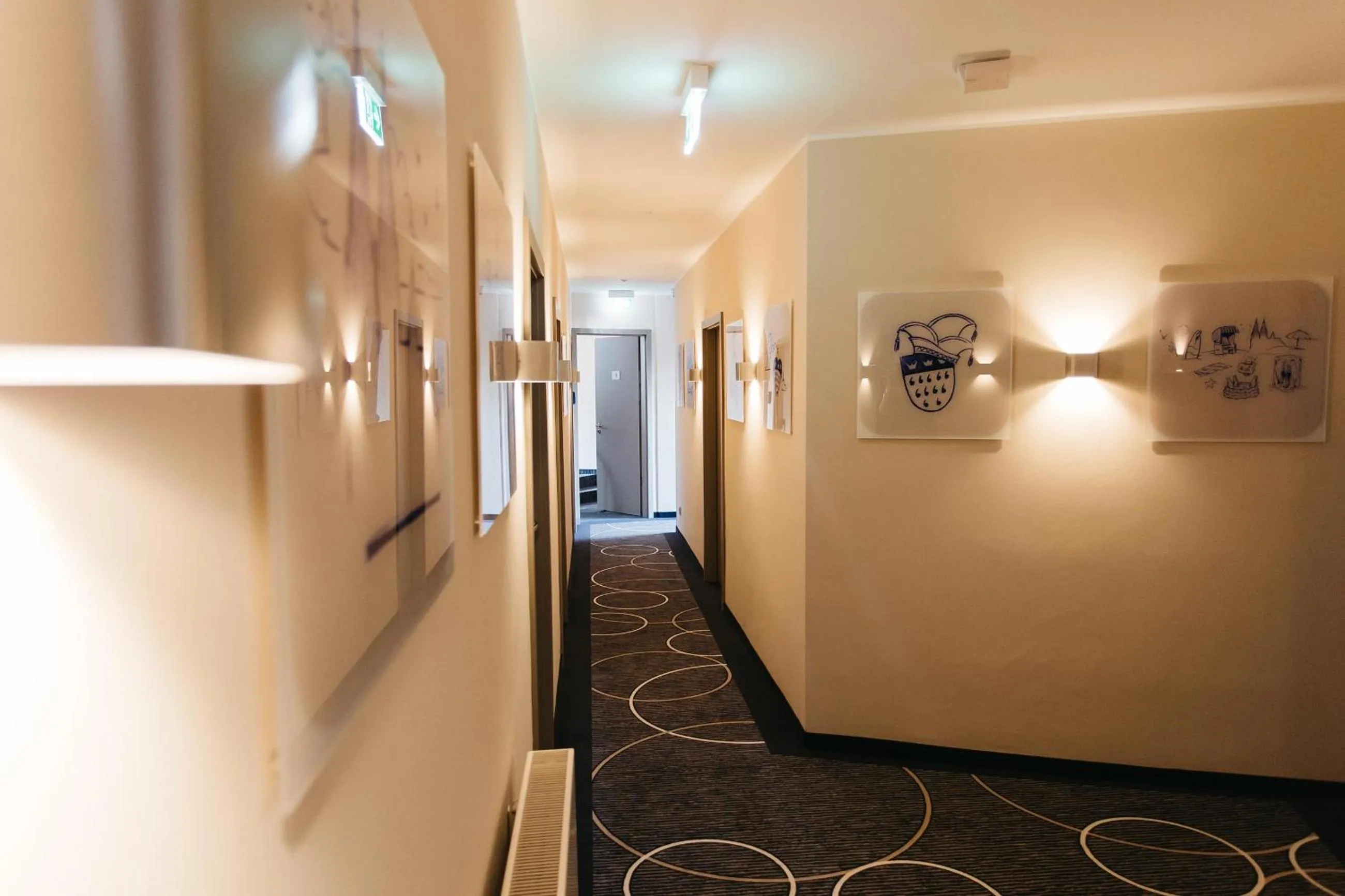 Decorative detail in Hotel Sion