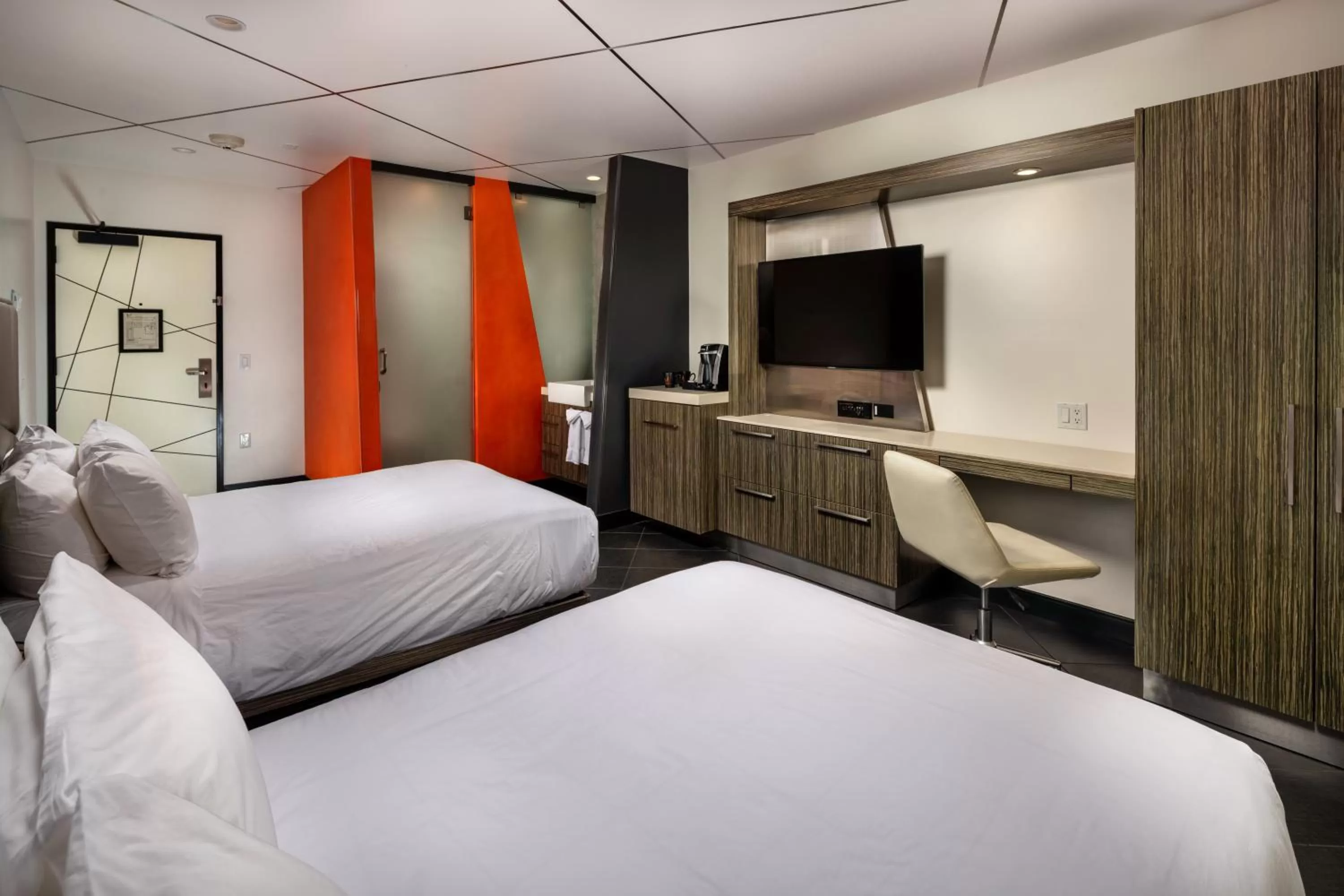 Photo of the whole room, Bed in The Moment Hotel