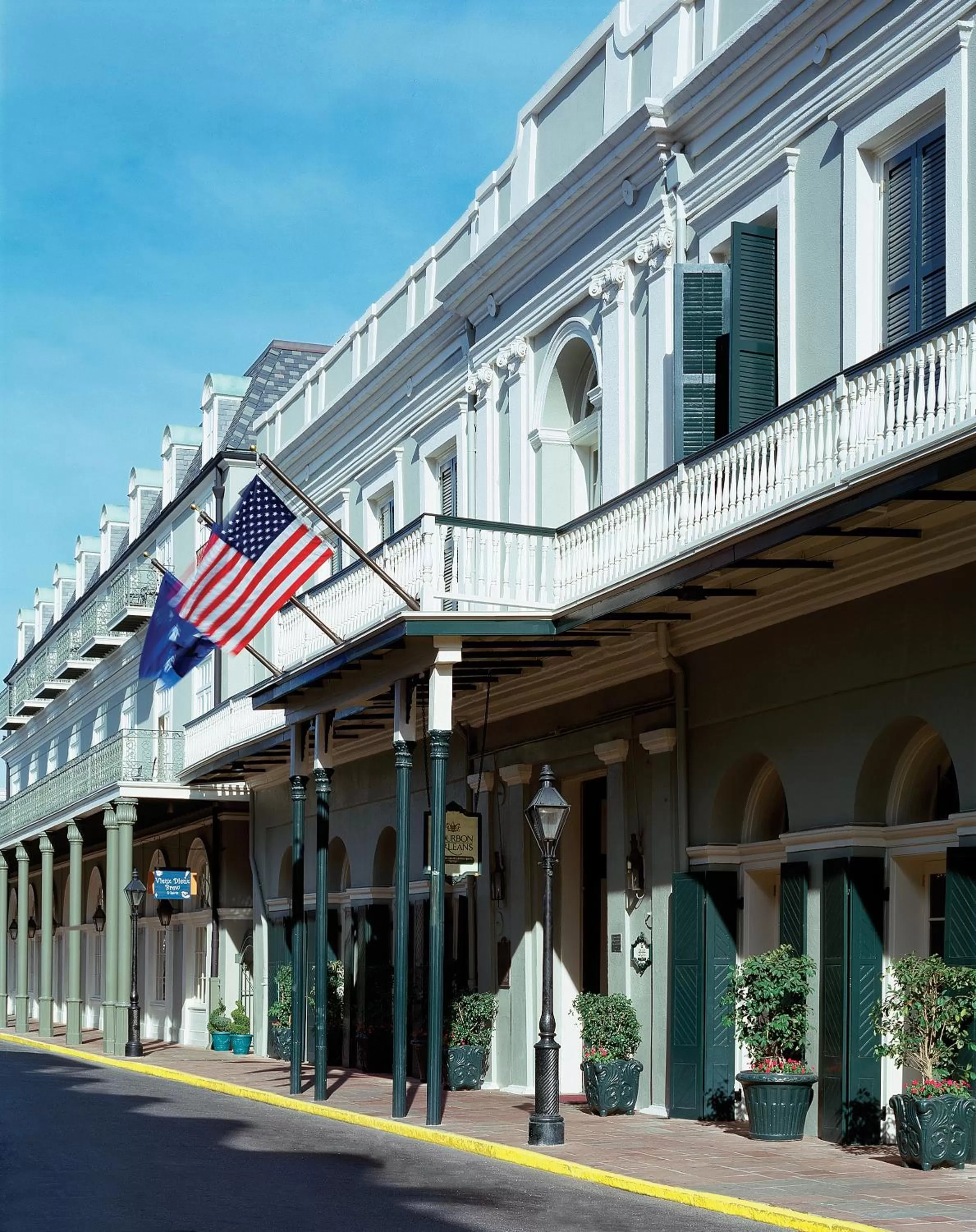 Facade/entrance in Bourbon Orleans Hotel