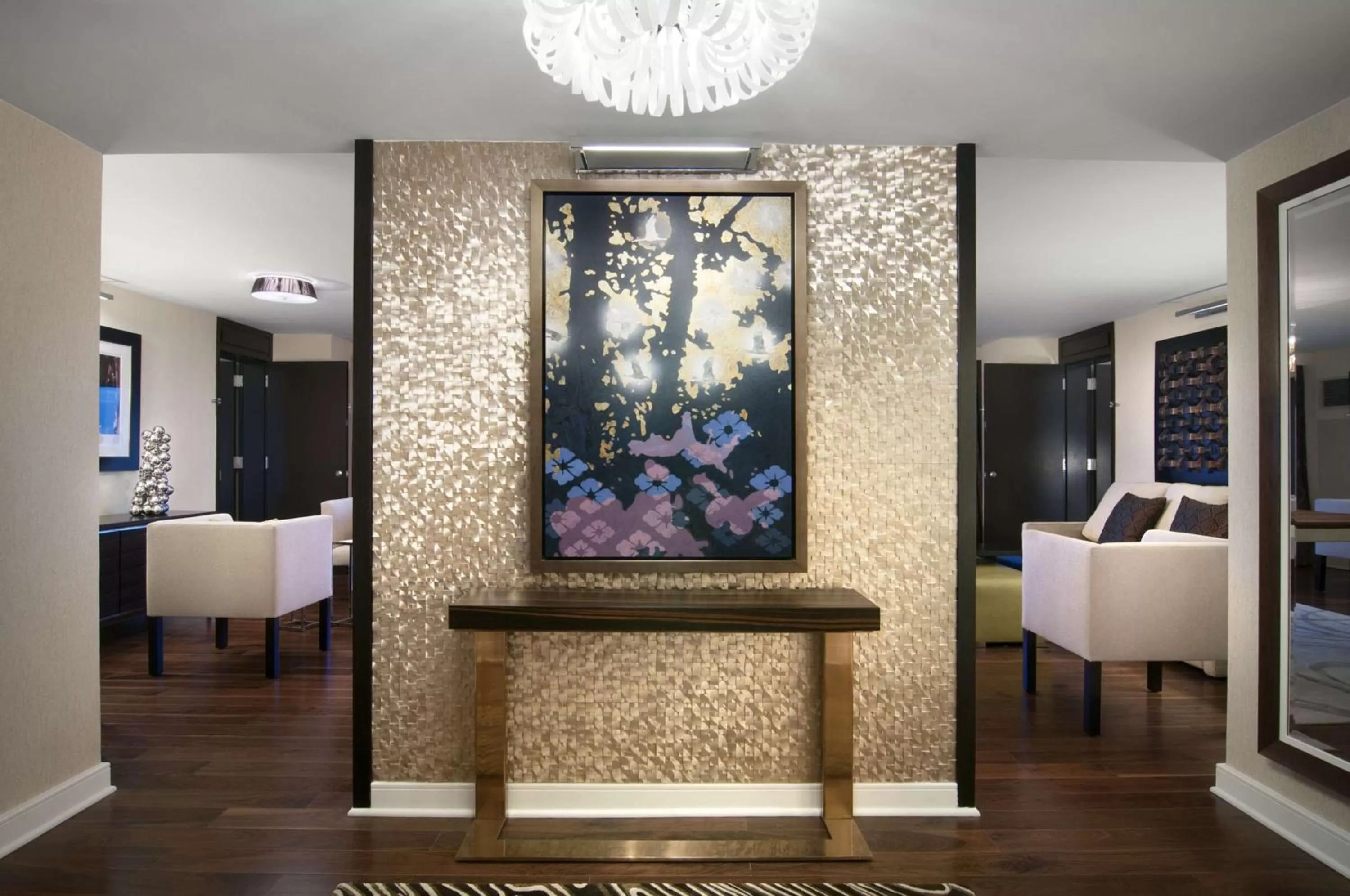 Living room in Hilton Atlanta Airport