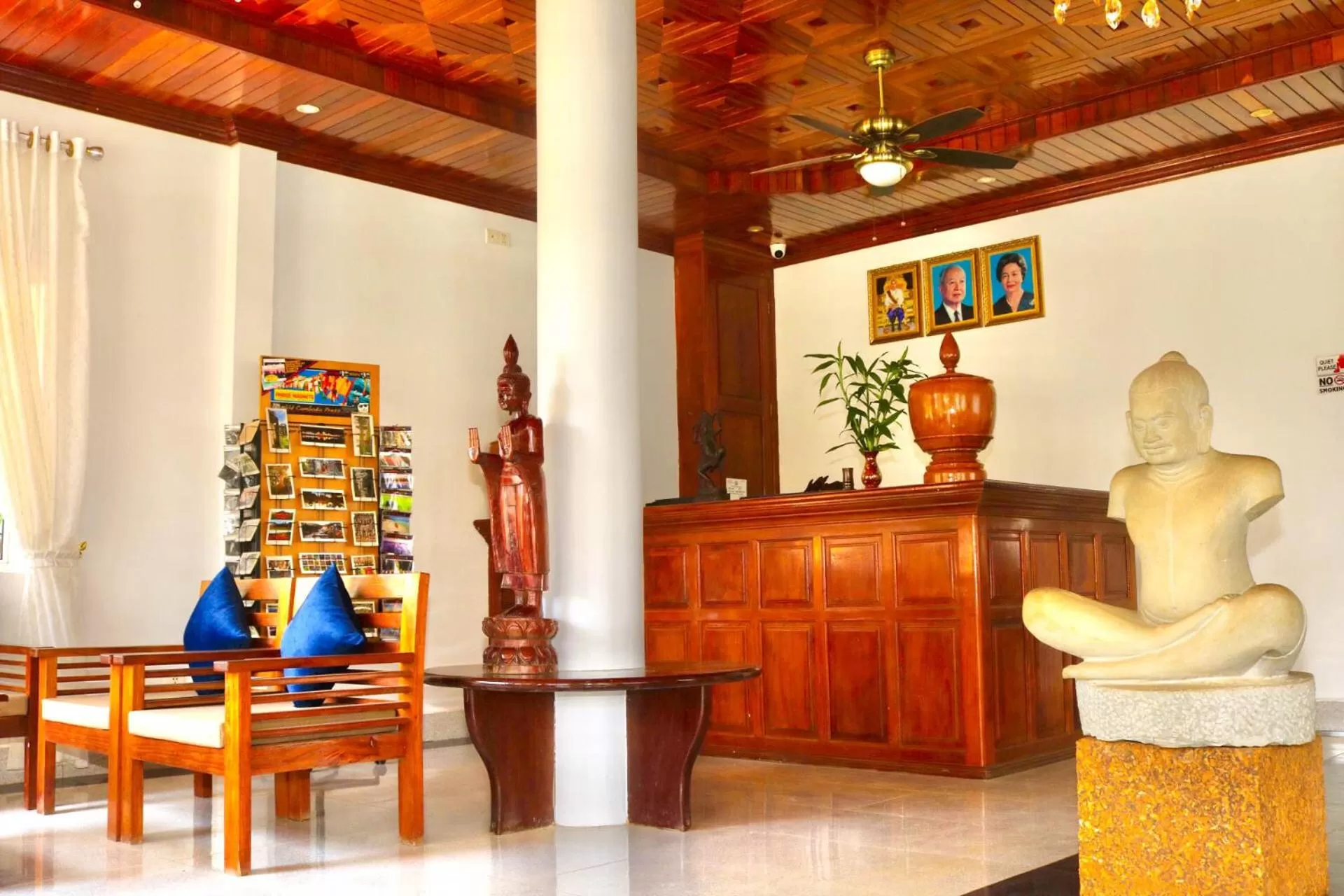 Lobby or reception in The Blanc Residence