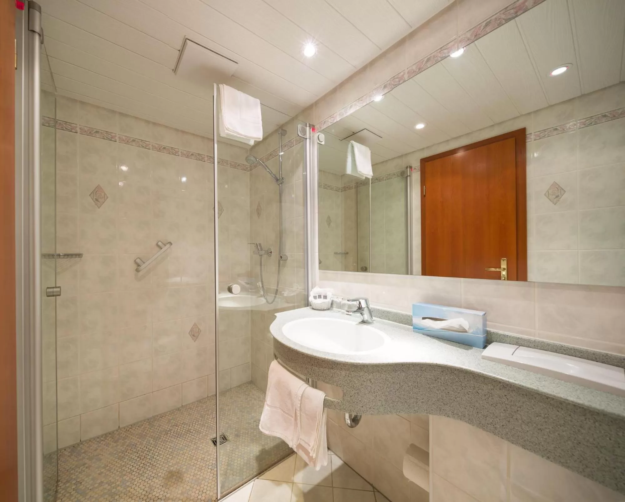 Shower, Bathroom in Hotel Hörterer Der Hammerwirt